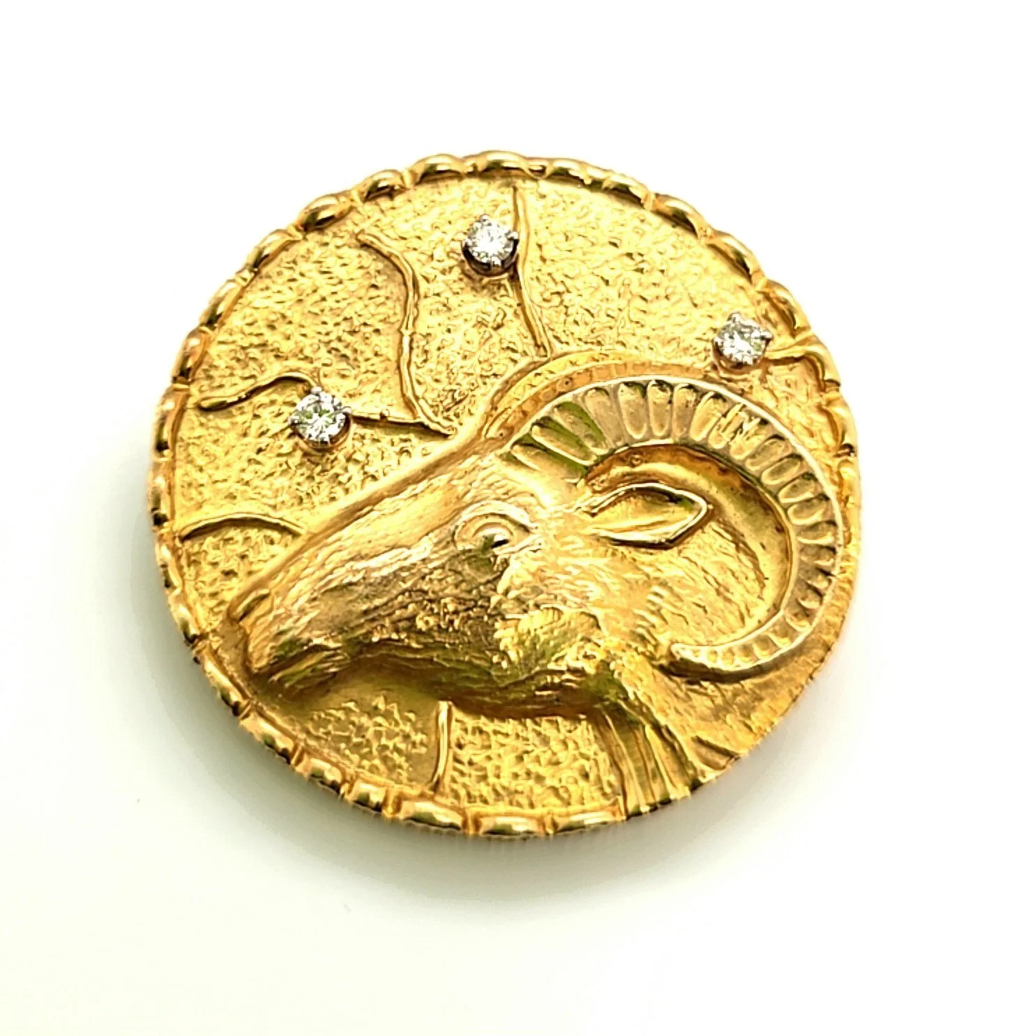 La Triomphe Aries 14 Kt Pendant