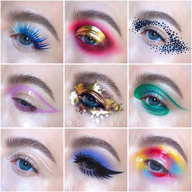 Which one is your favorite? 😊❤️ #dausell #makeup #eotd