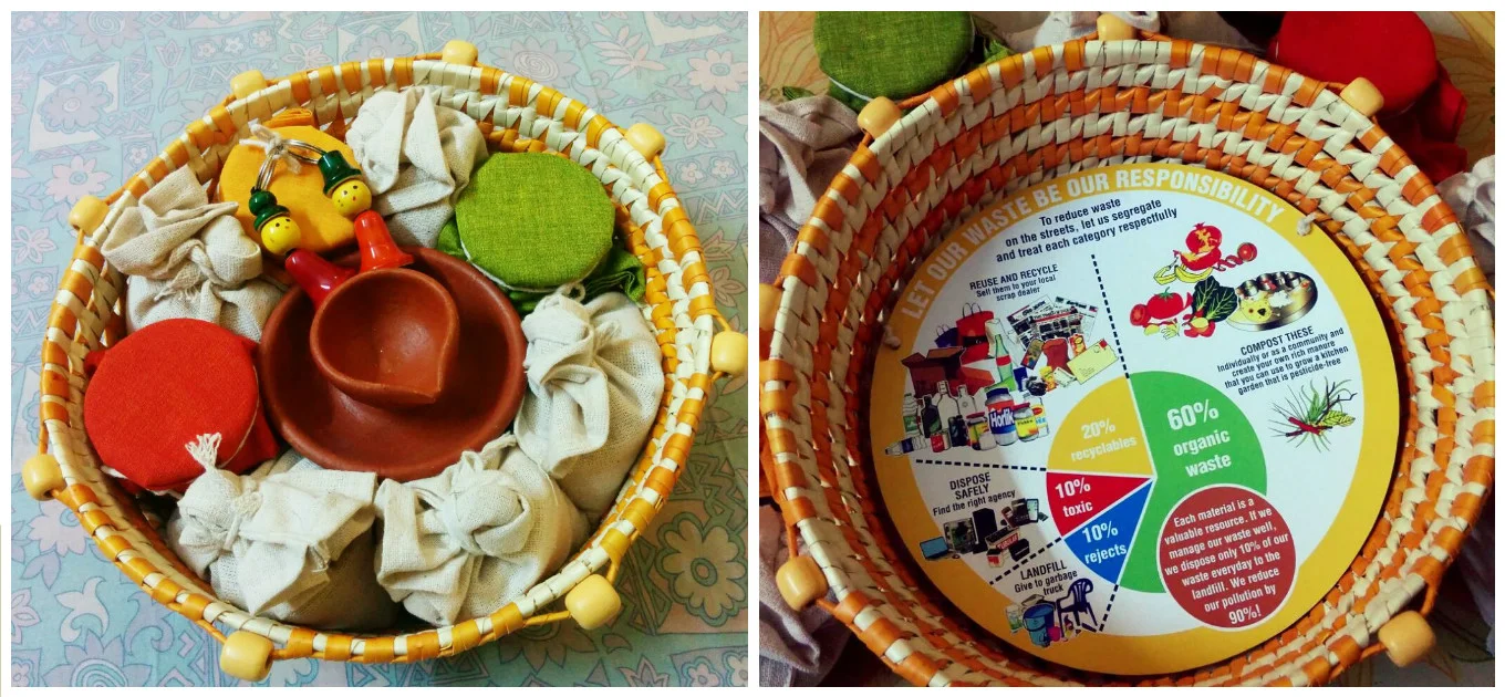 The invitation and the messaging on responsible waste management