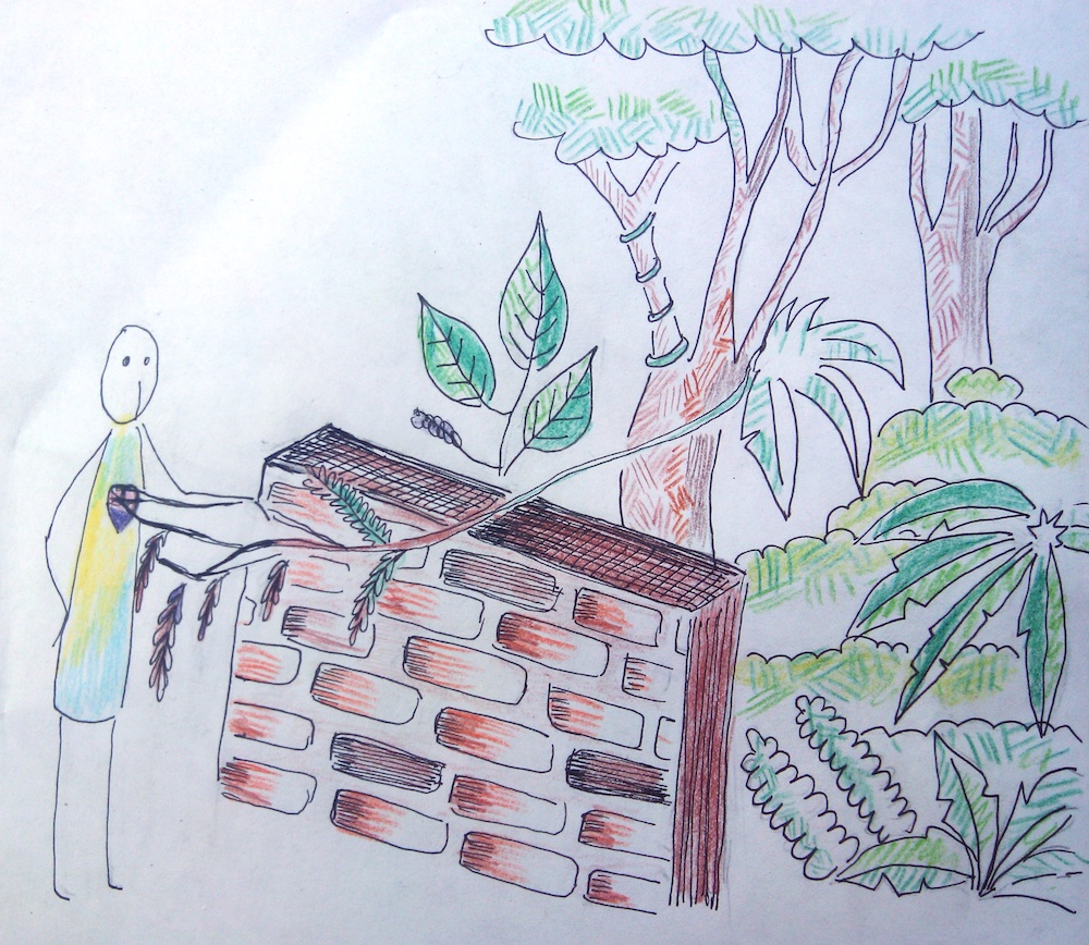 The Wall Between. Illustration: Devika Bedi