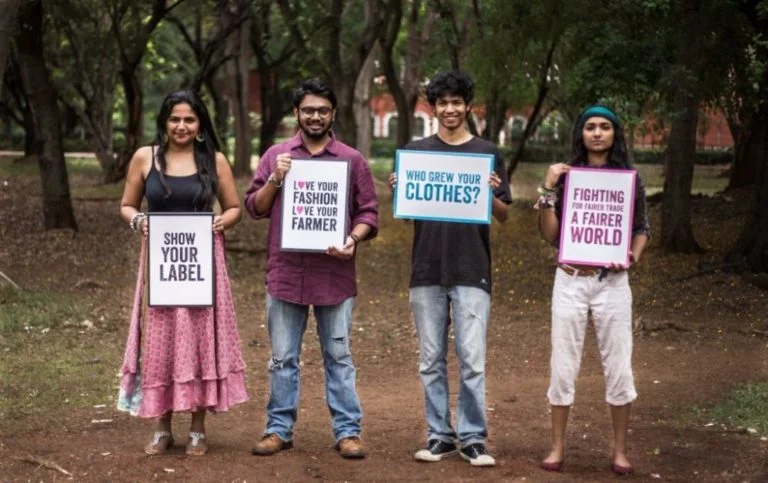 Fairtrade India's ‘Show Your Label’ campaign aimed at getting consumers to question where, how and by whom their garments are made Image: Fairtrade India