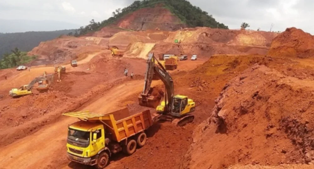 Illegal mining in Odisha Source