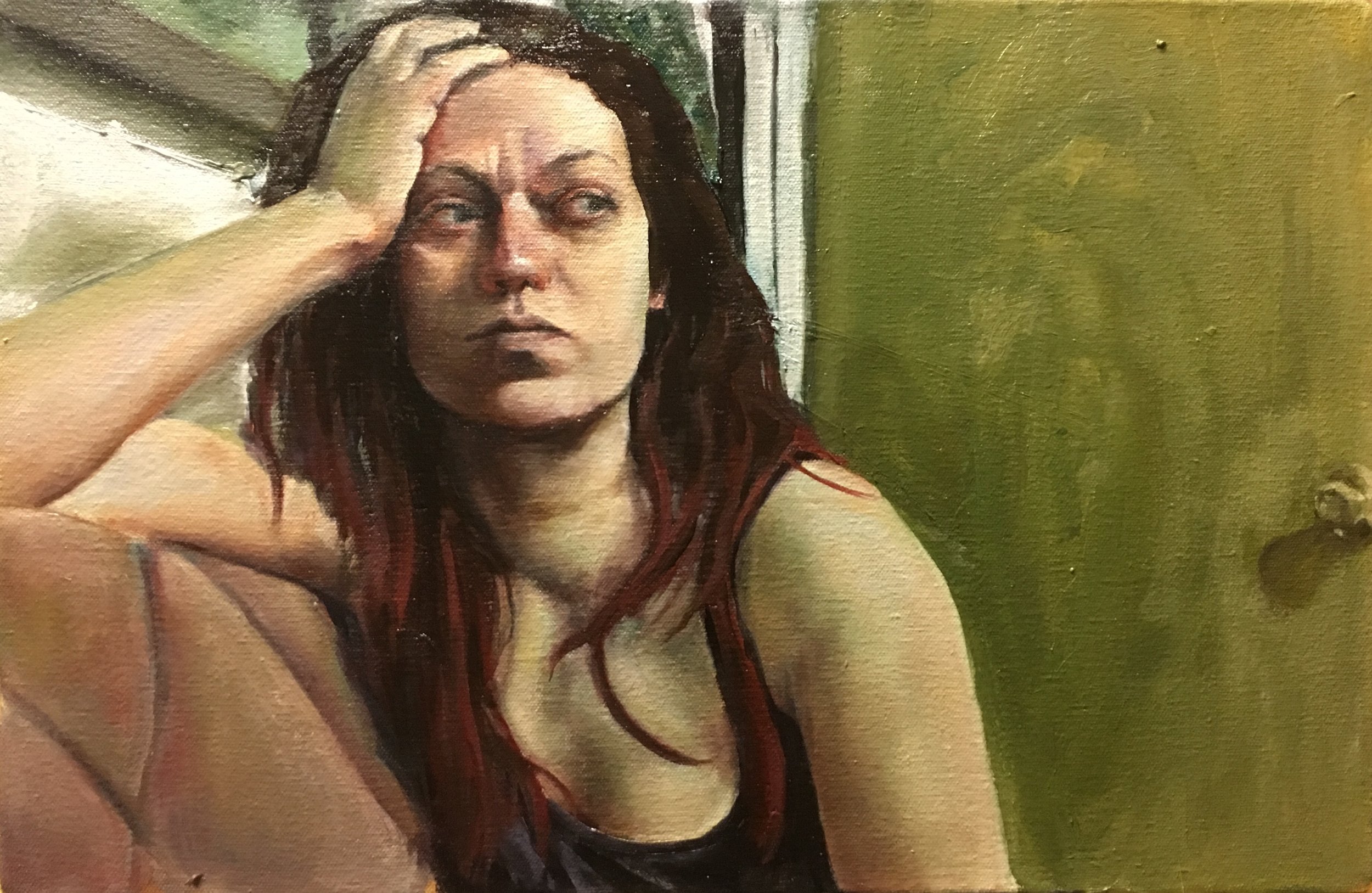 Untitled
oil on canvas
13in x 17in
2019
Private Collection