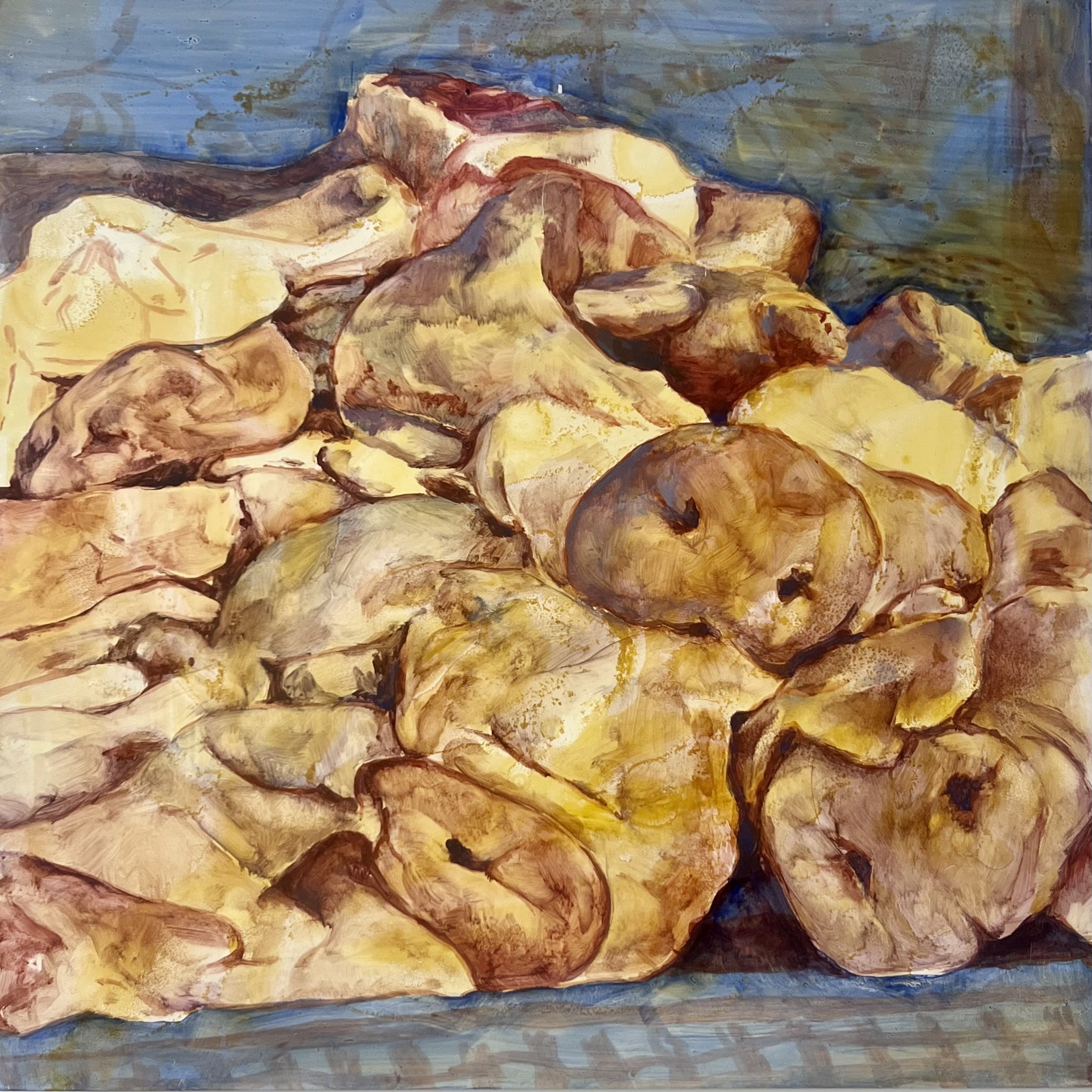 Sausage Fest
Oil on panel
12x12in
2024