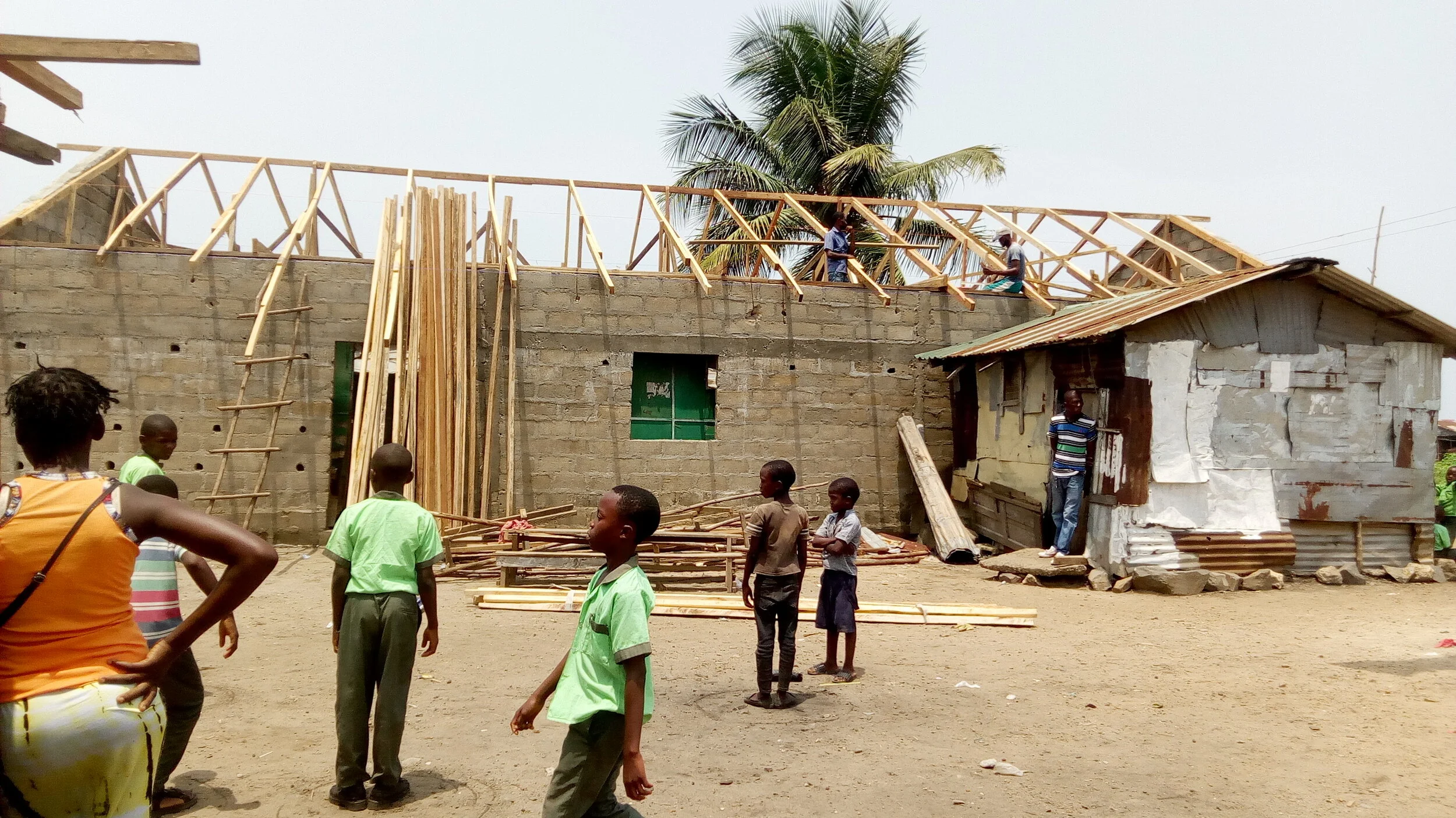 God has been pleased to ‘enlarge the place of the tents’ (Isa. 54:2) of several of the congregations we are partnering with. Here is a picture of the New Covenant Church building expansion work that was completed in the late summer.