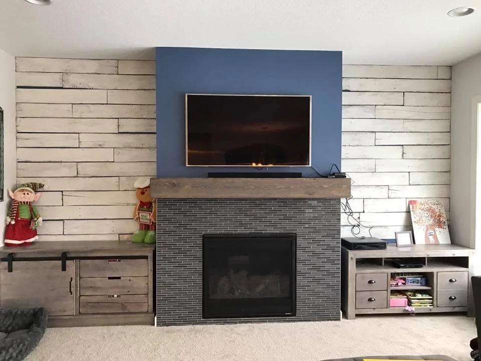Fireplace mantel