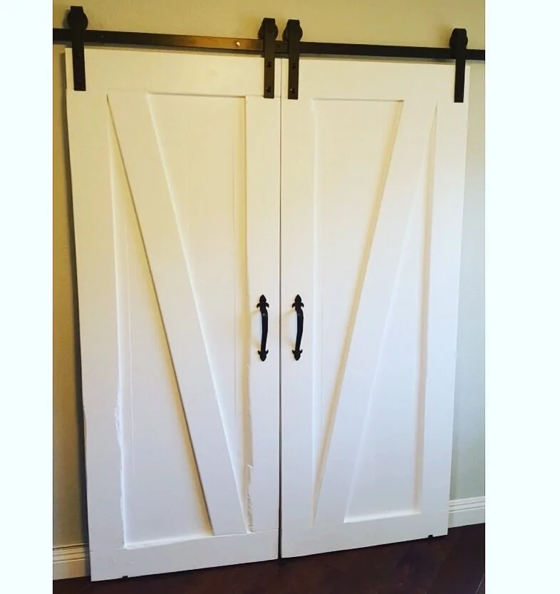 Large Z double barn doors
