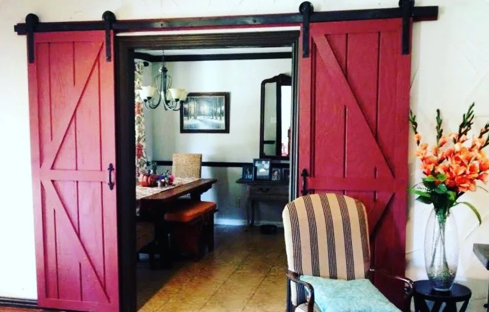British brace barn doors
