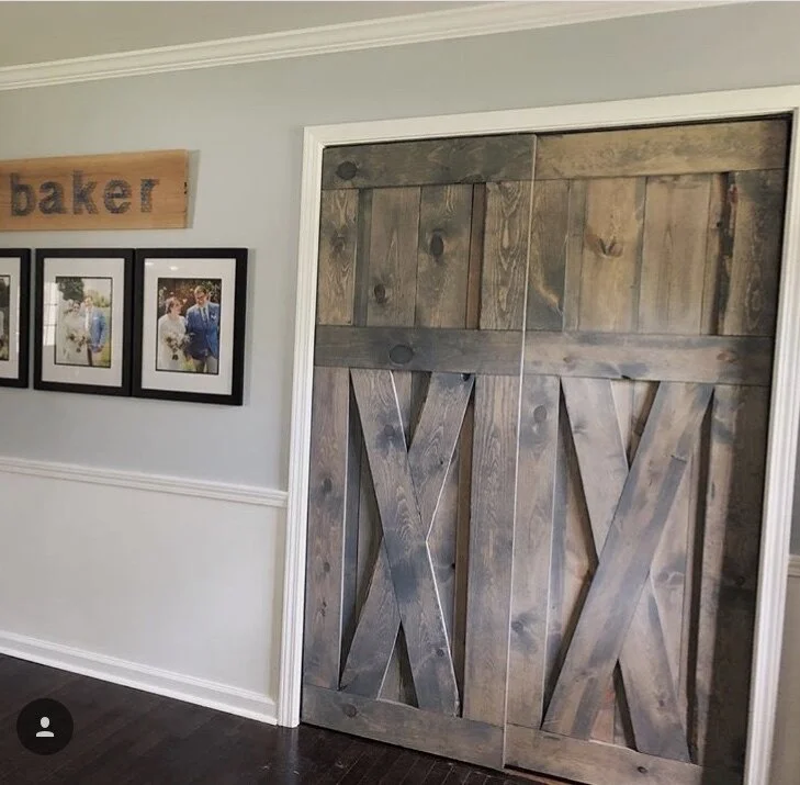 Lower 2/3 X pocket doors
