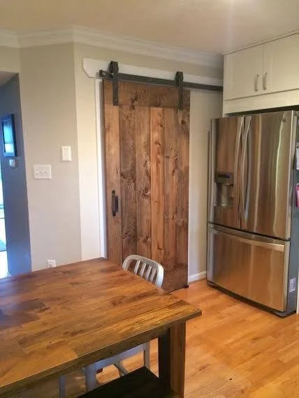 Pantry barn door