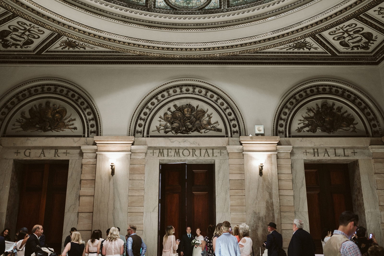 Chicago Cultural Center weddings | Chicago elopements | lisa kathan photography
