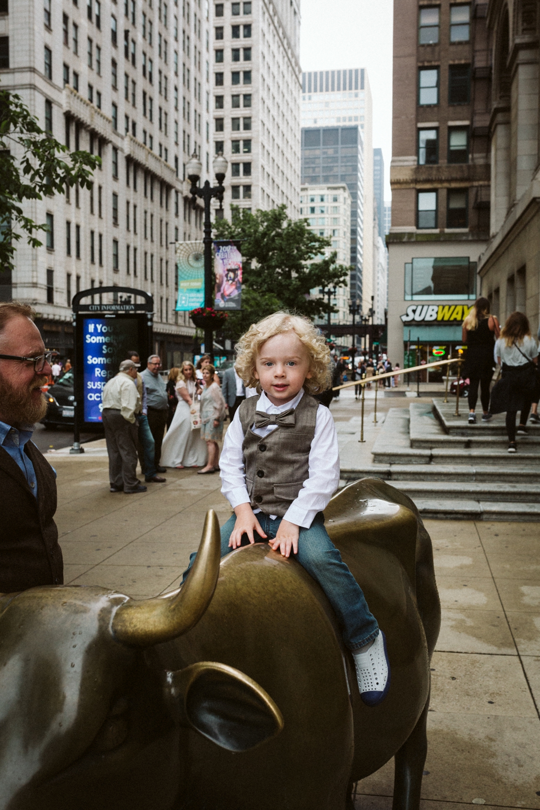 Chicago Cultural Center weddings | intimate wedding photographer | lisa kathan photography