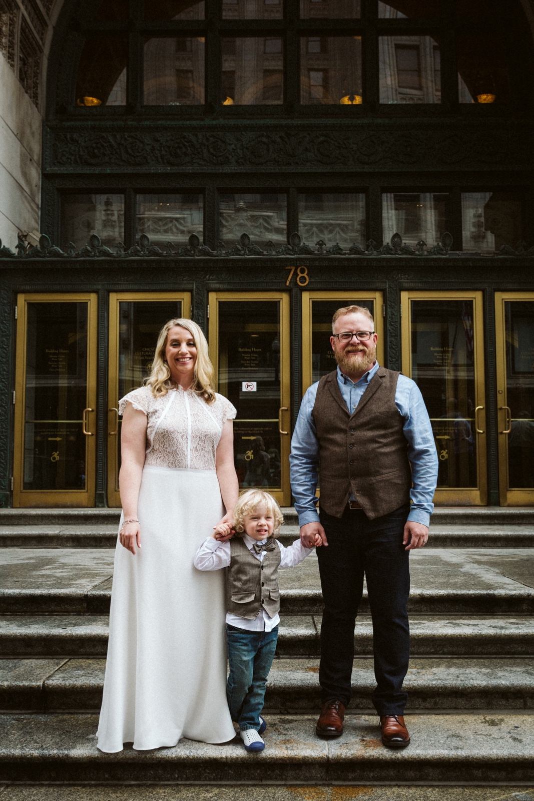 Chicago Cultural Center weddings | intimate wedding photographer | lisa kathan photography
