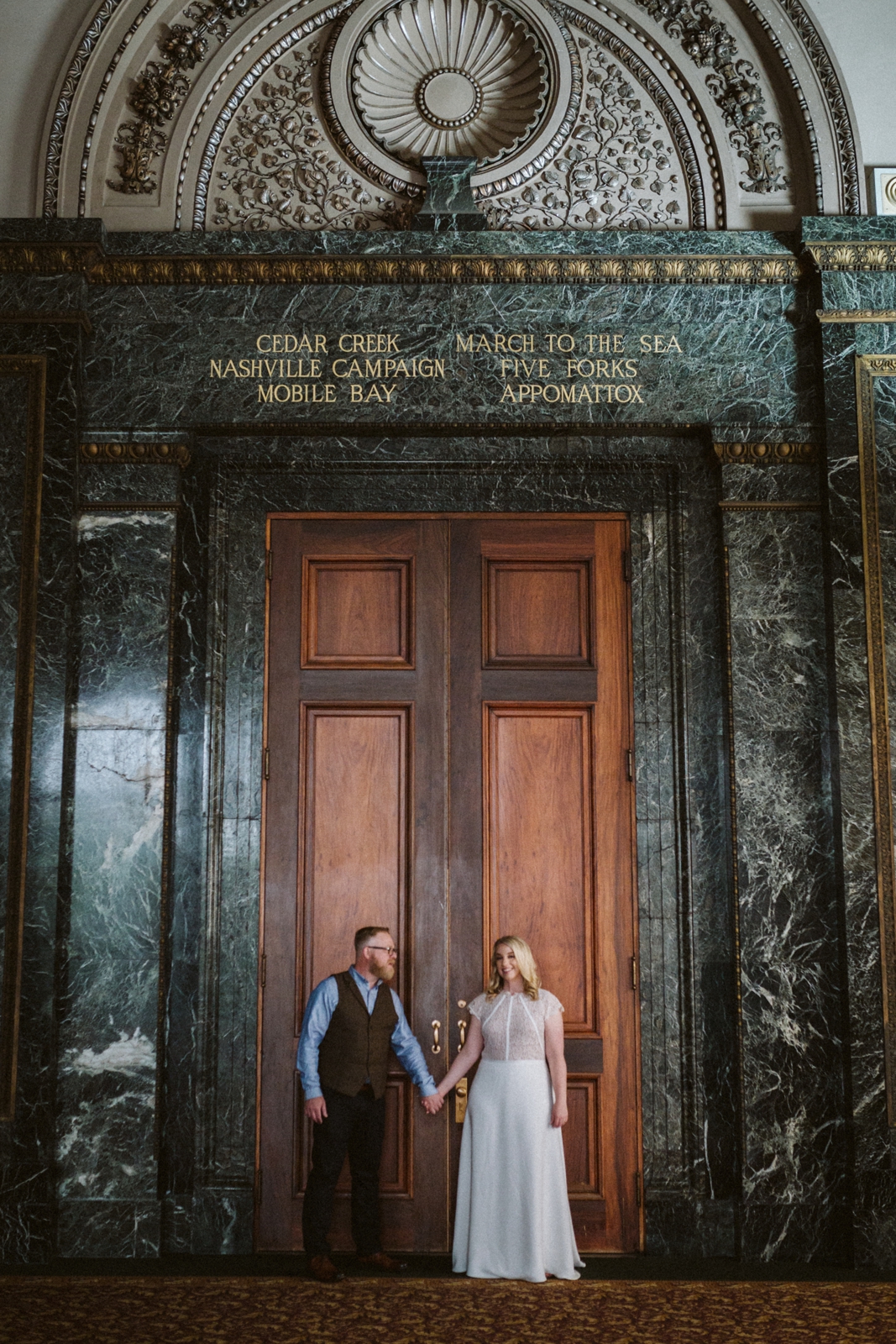 Chicago Cultural Center weddings | intimate wedding photographer | lisa kathan photography