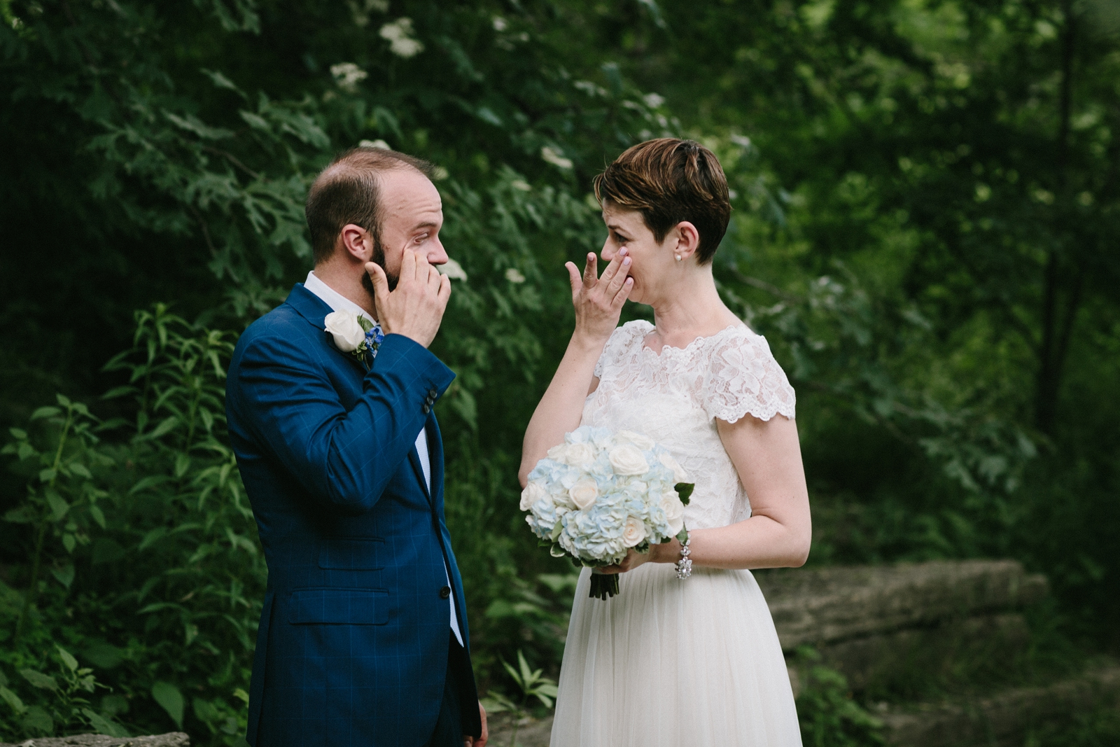 intimate wedding | alfred caldwell lily pond wedding | lisa kathan photography