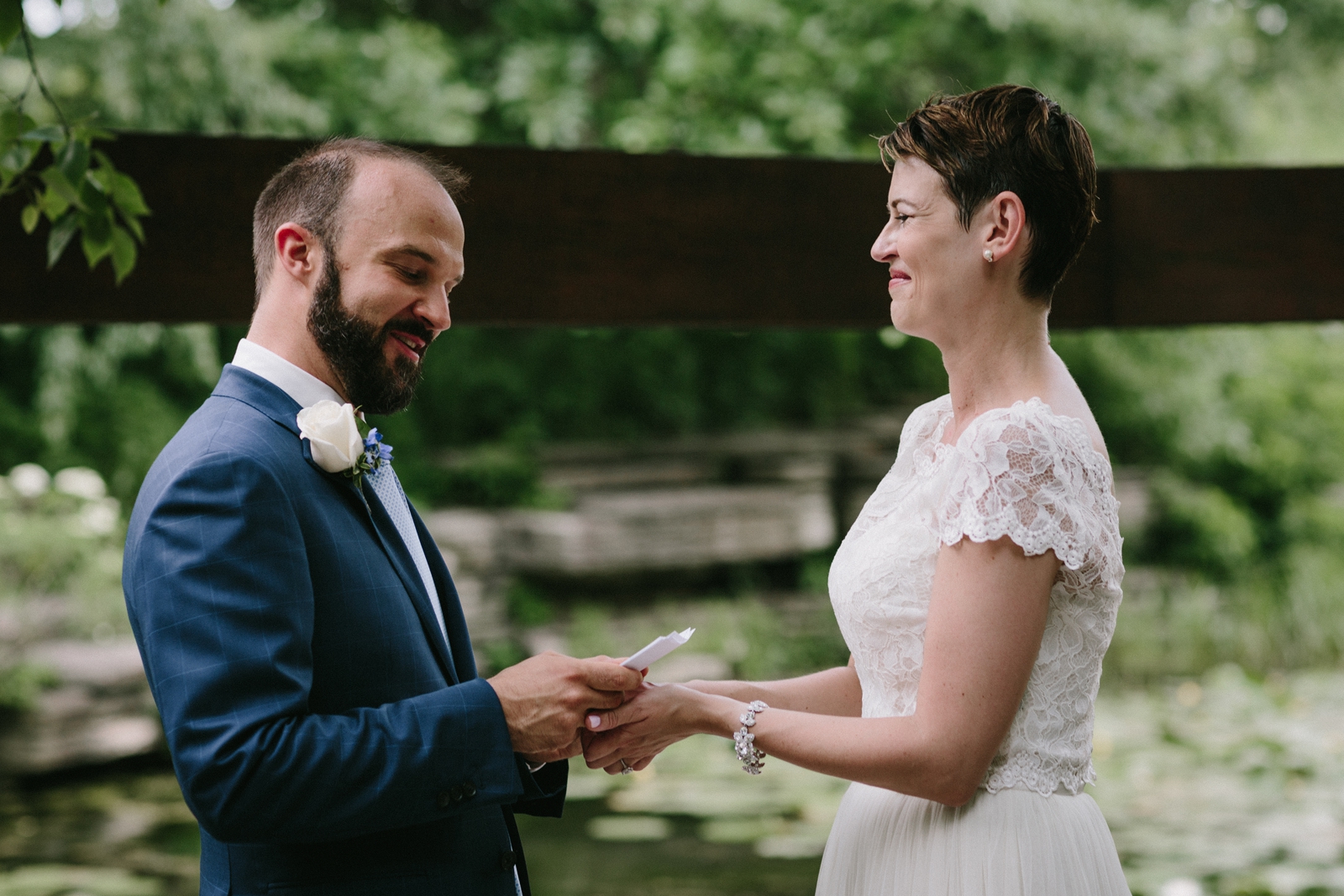elopement | alfred caldwell lily pool wedding | lisa kathan photography