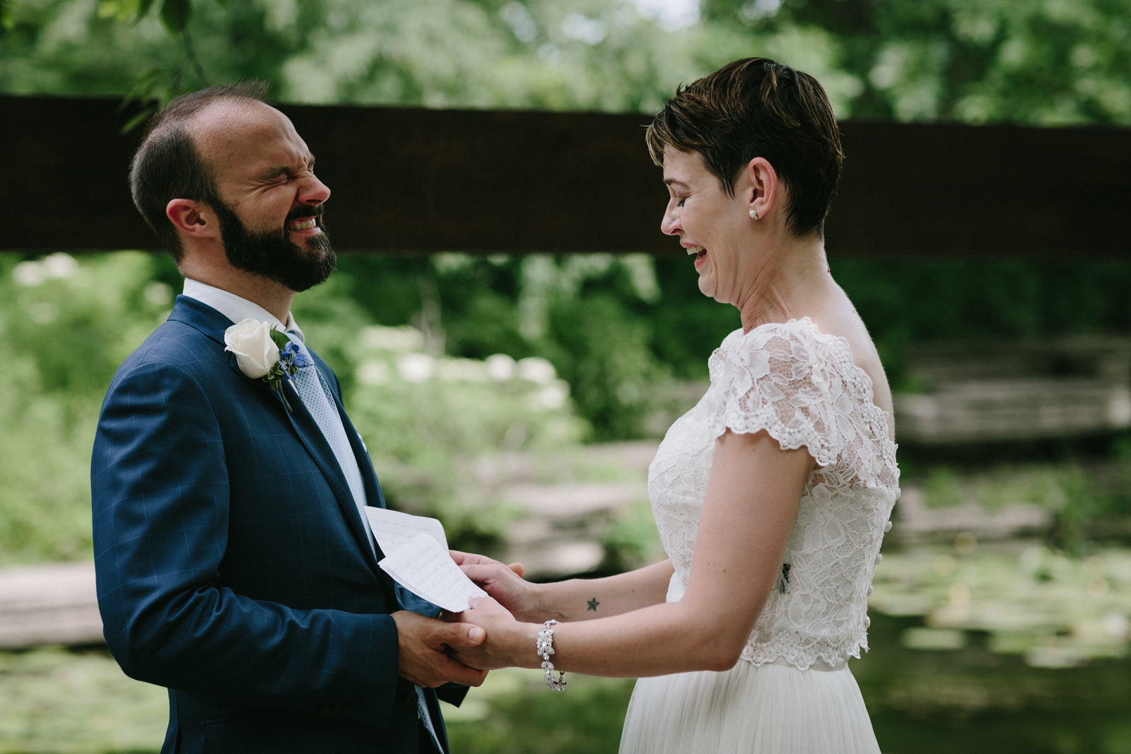 elopement | alfred caldwell lily pool wedding | lisa kathan photography