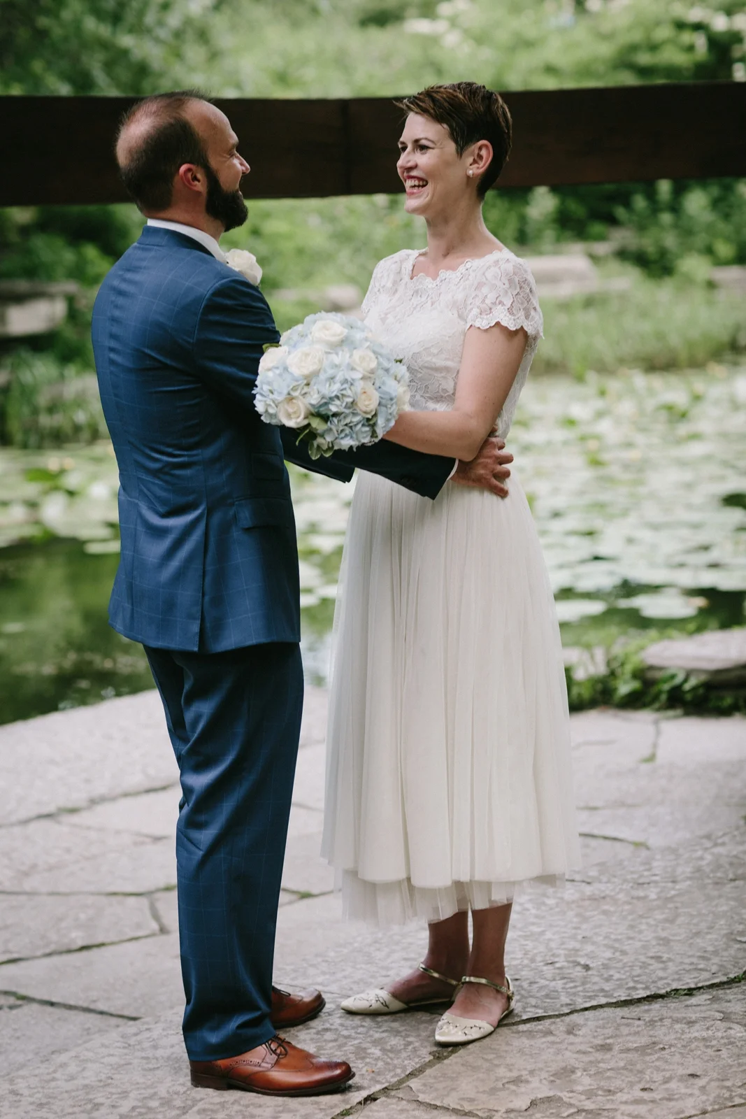 elopement | alfred caldwell lily pool wedding | lisa kathan photography