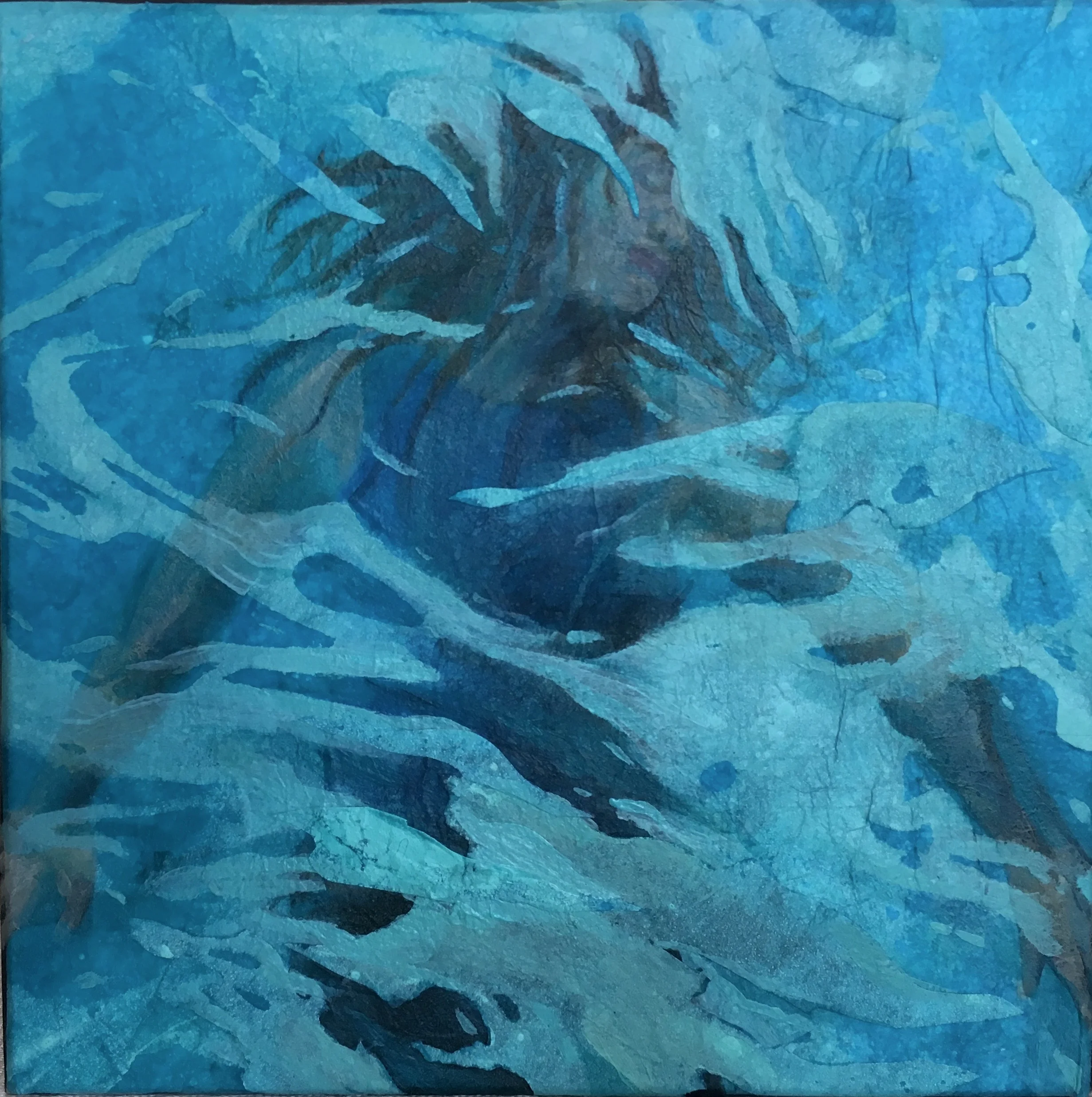 Holding On 5.75" x 5.75"