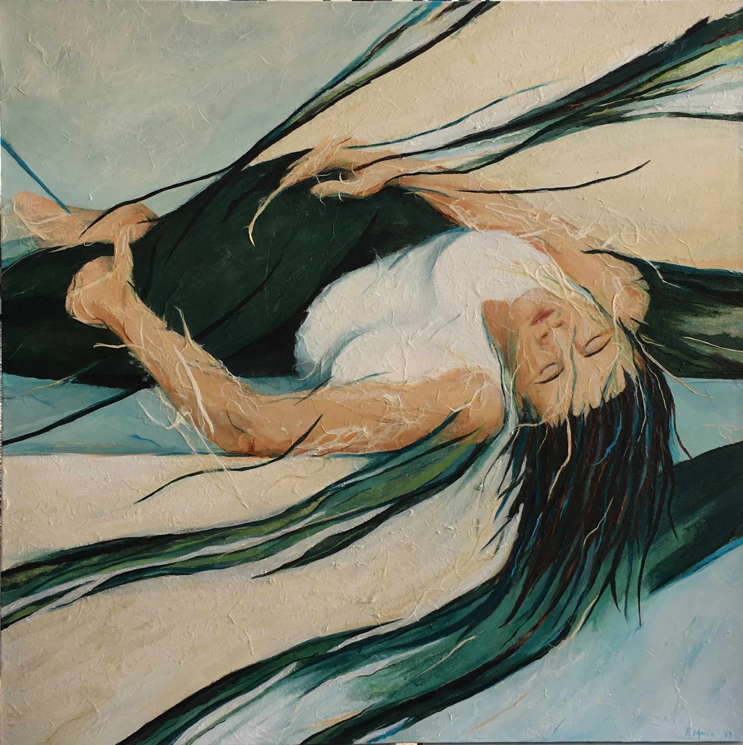 Entangled 36" x 36"