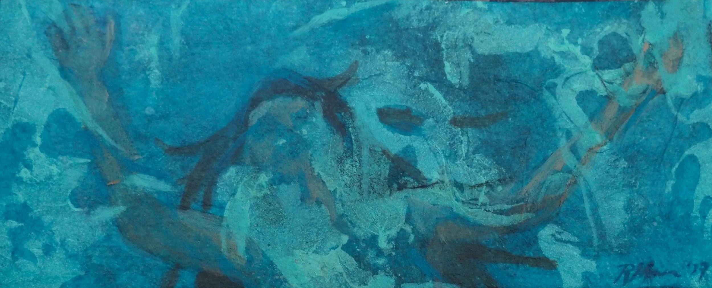 Head Above Water 6" x 2.5"
