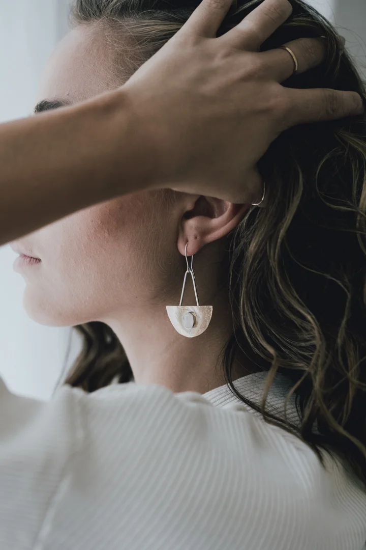 Moonstone Voyageur Earrings