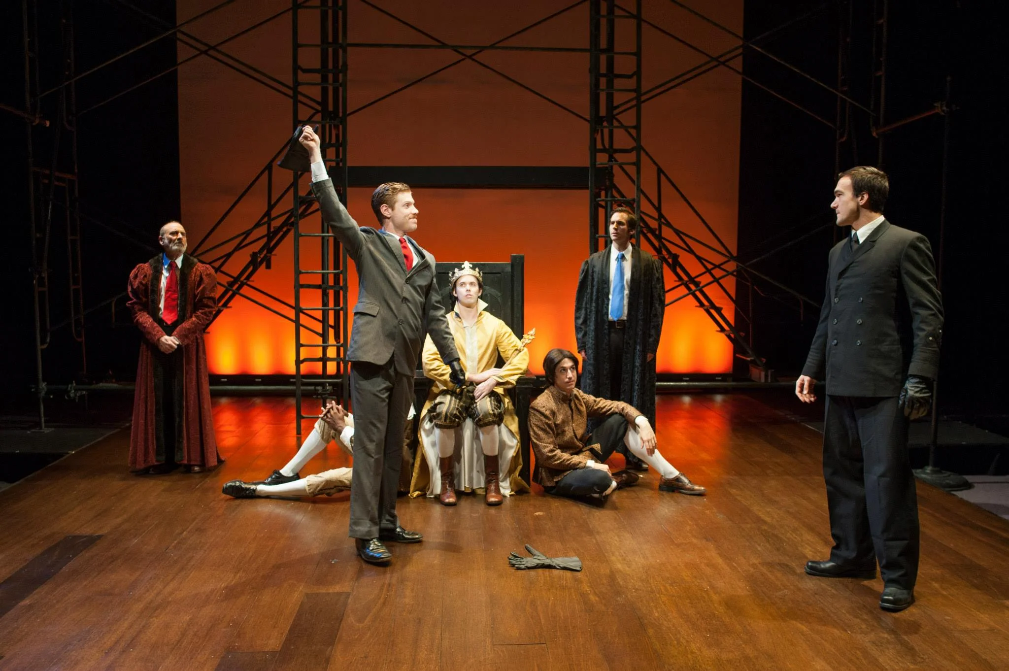 Henry Bolingbroke in 'Richard II' with Quintessence Theatre Group