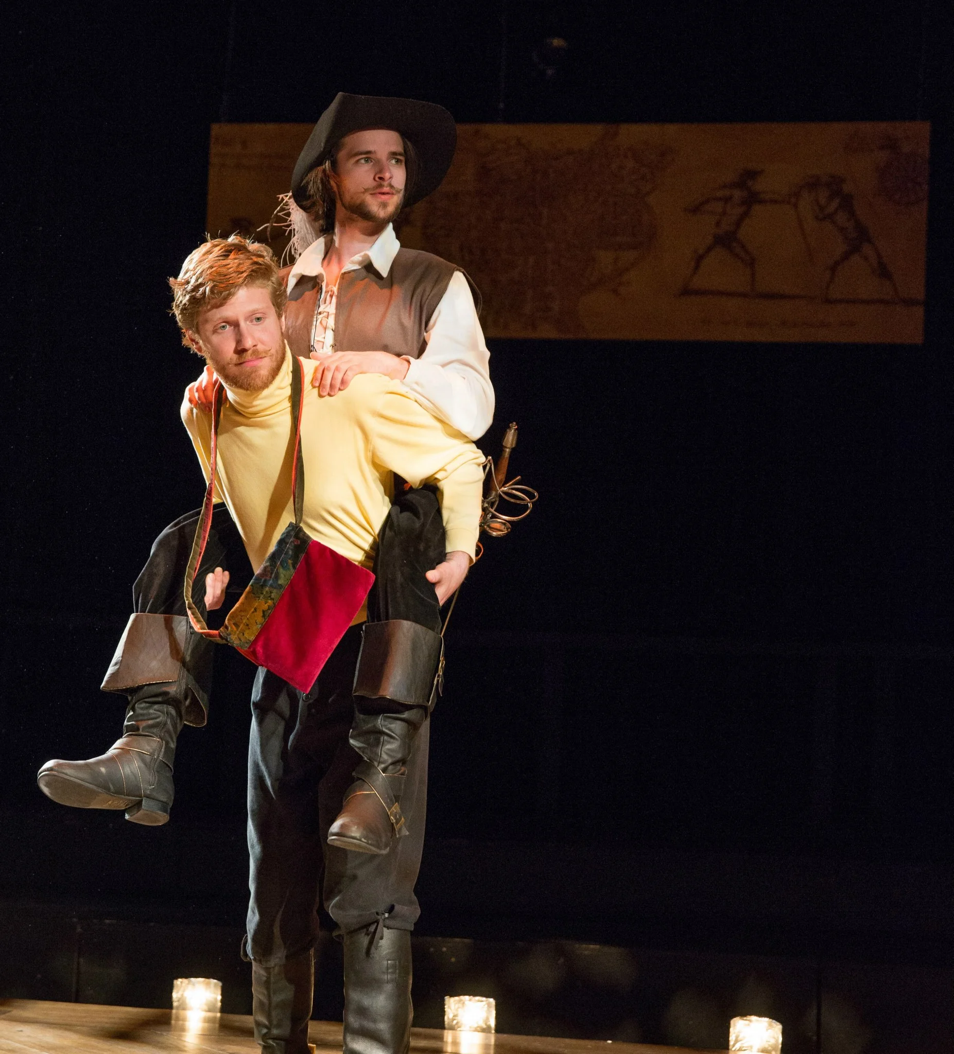 Buttercup in 'The Three Musketeers' with Quintessence Theater Group