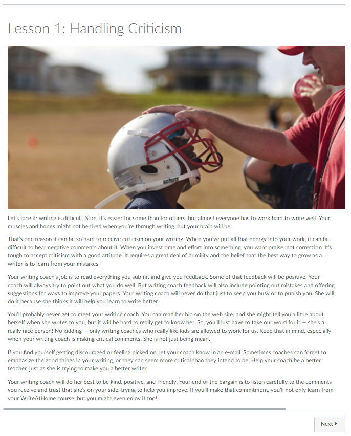 This is a sample lesson.