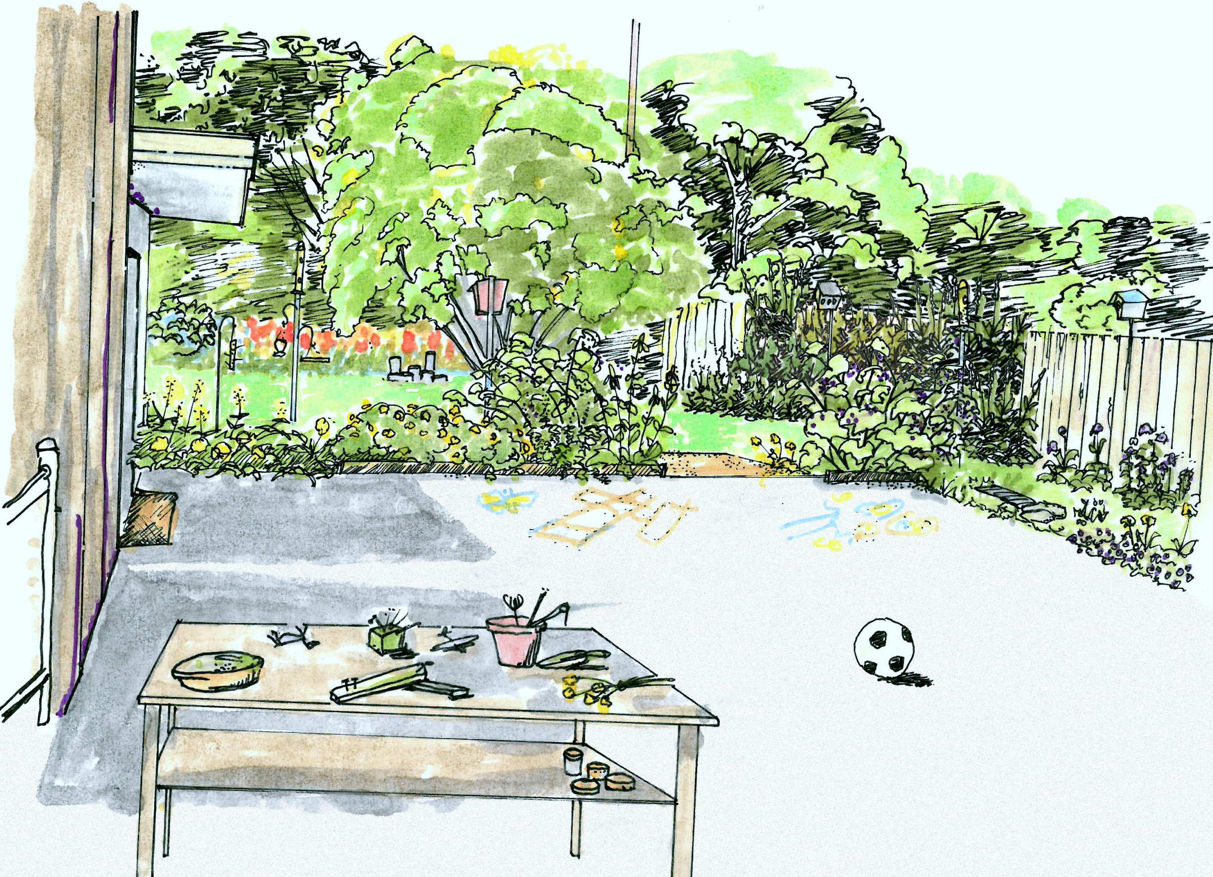 Daycare concept space