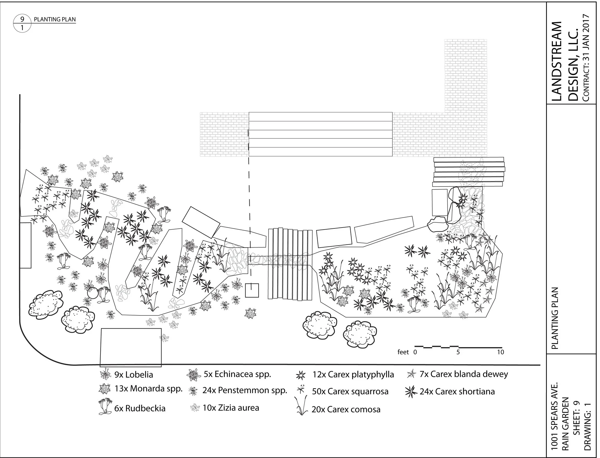Planting Plan in CAD