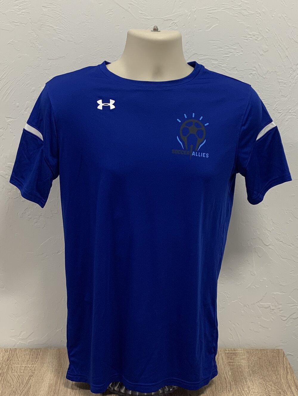 técnico distancia Amigo Royal Blue Under Armour Shirt — Soccer Allies