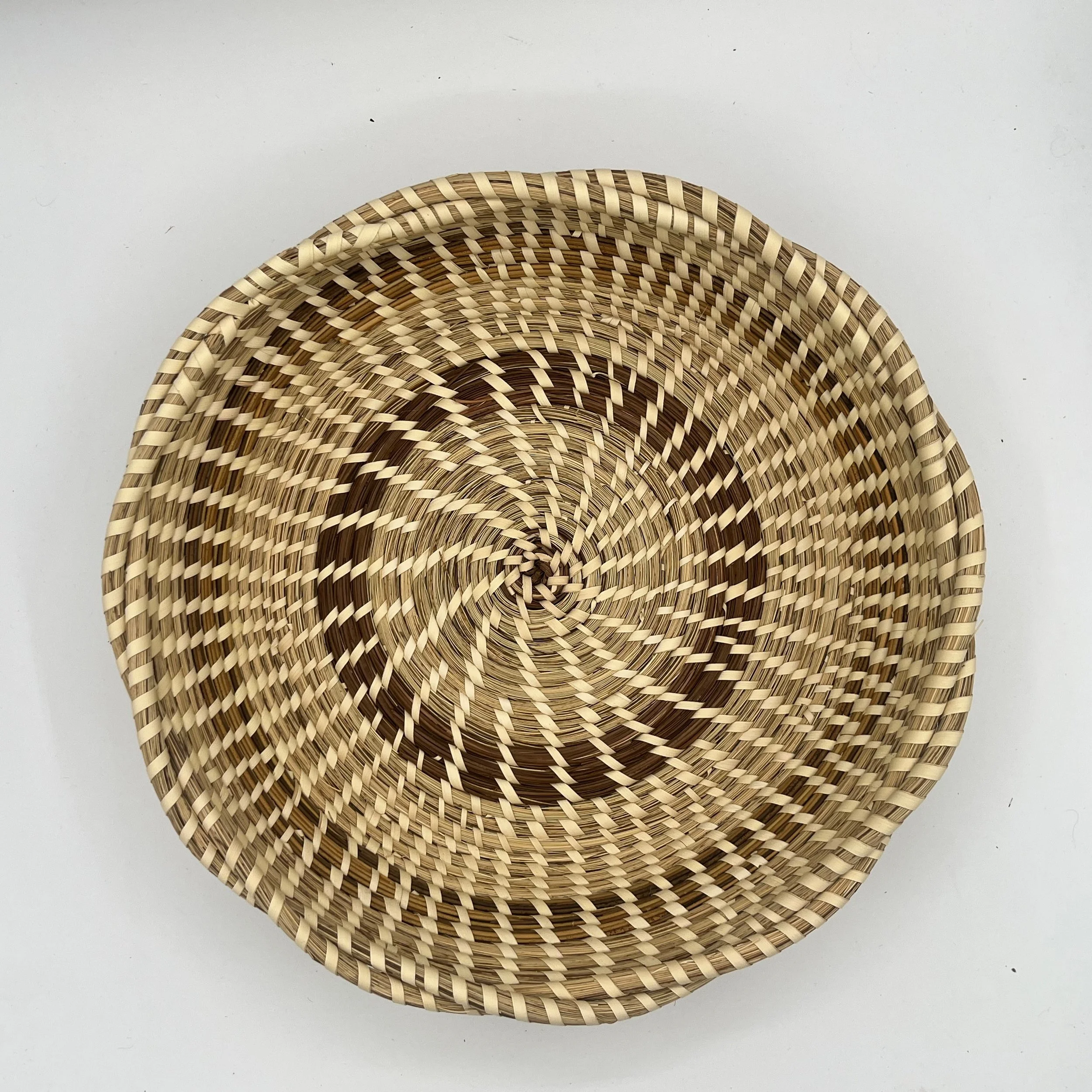 Carolina Sweetgrass Tray with Braided Rim
