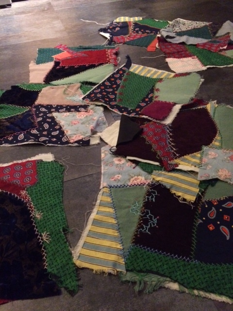 Sue's Quilts in Process