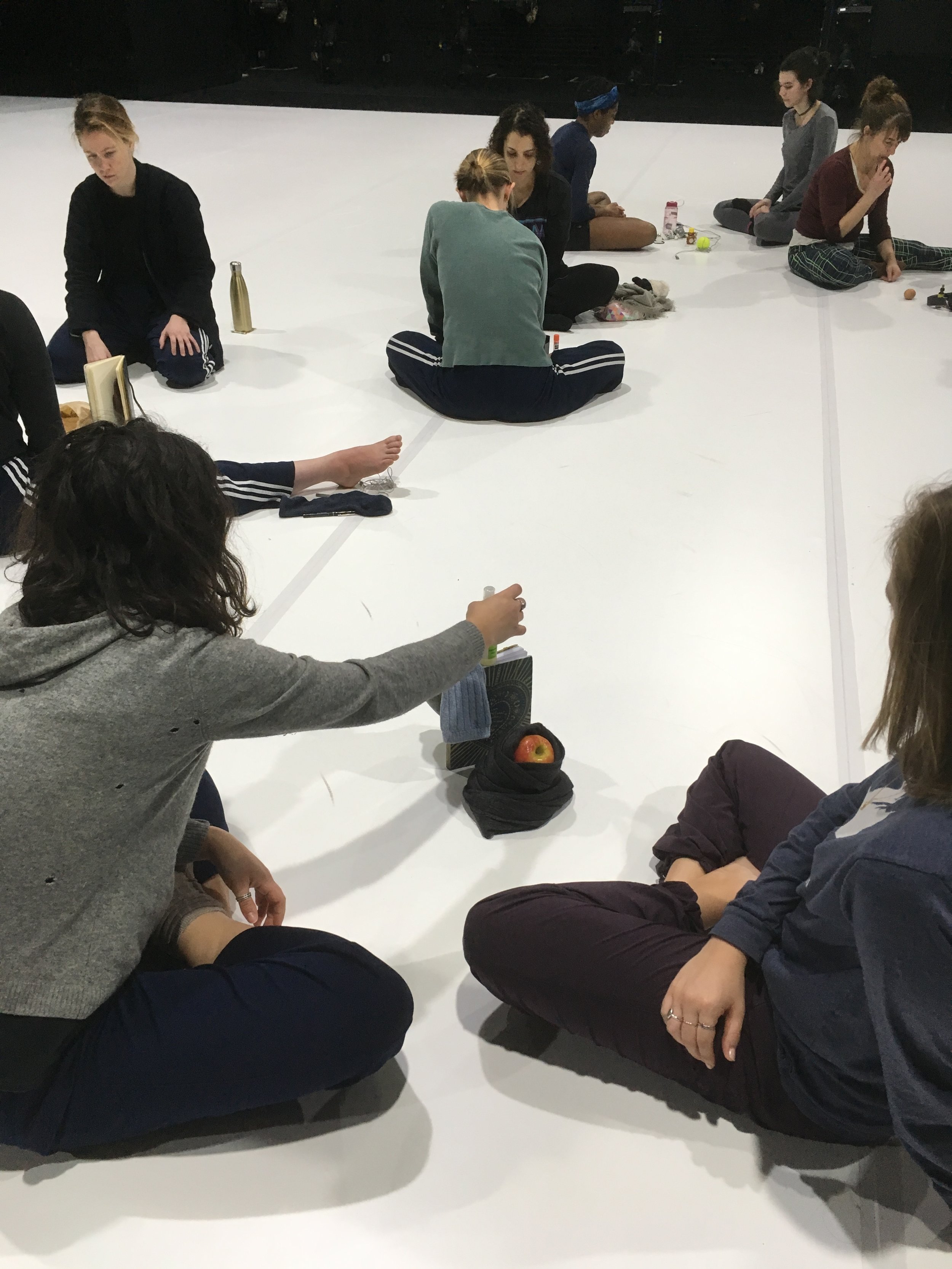 Workshop with Sue & Bebe, New York Live Arts, February 2018