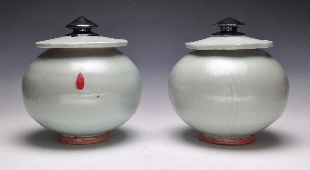 Small Grain Jars 1 & 2