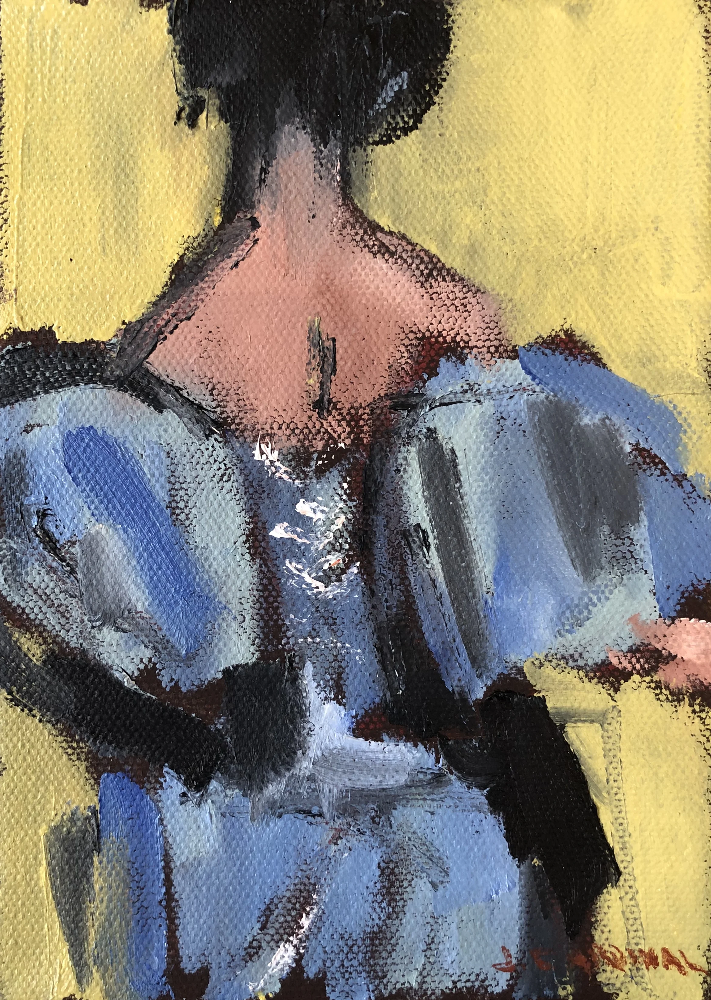 Blue Gown