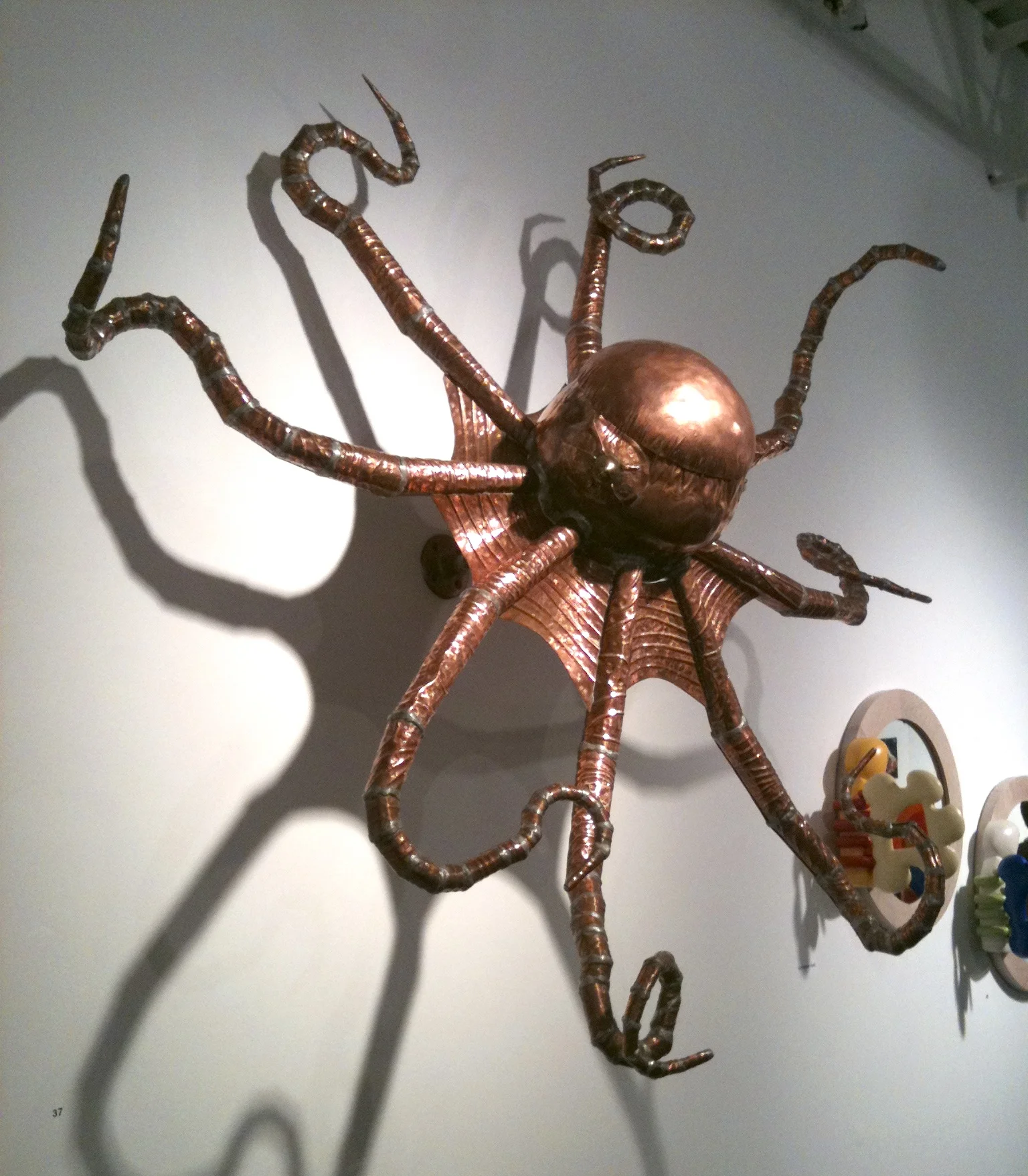 Copper Octopus  45"x50"x18"