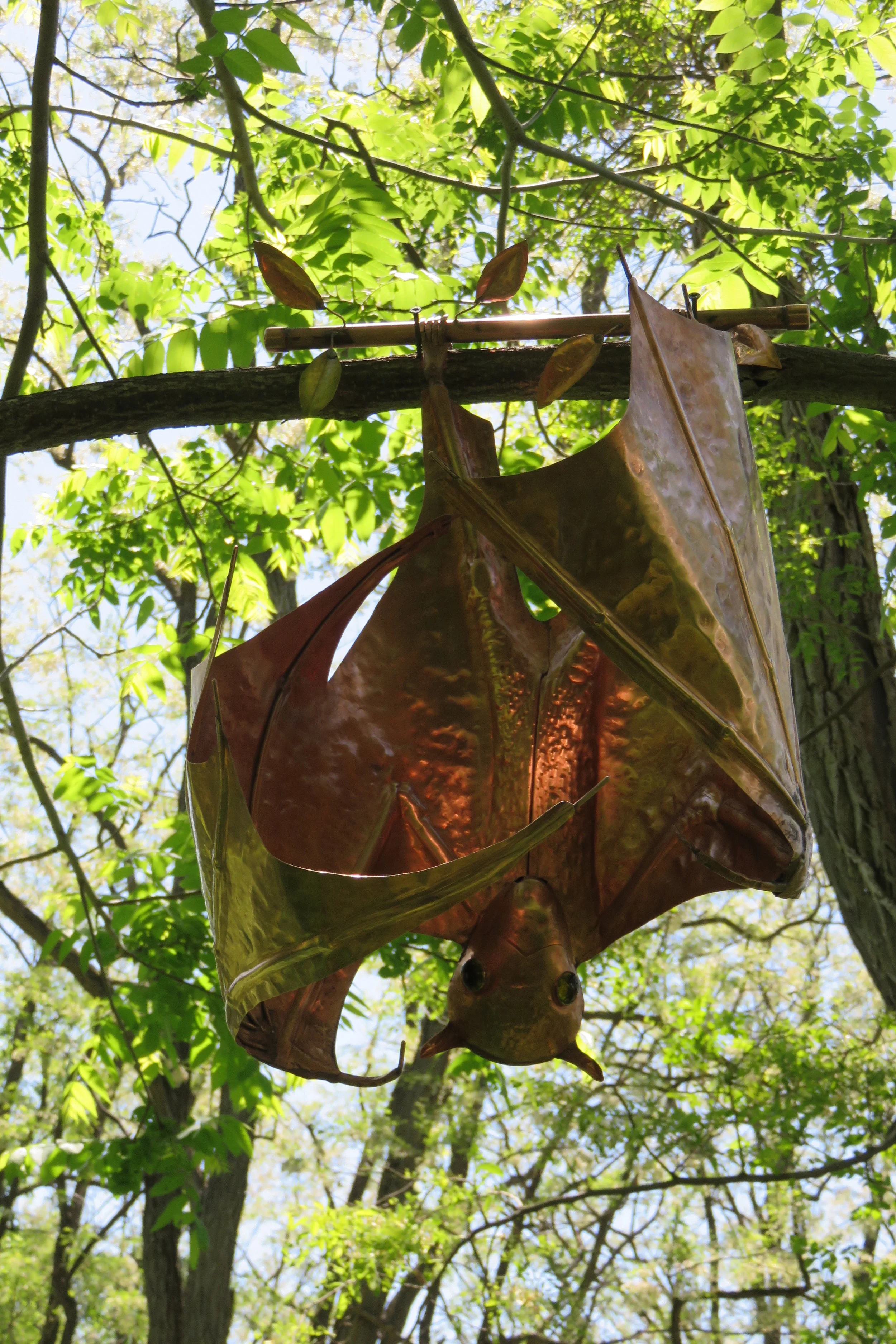 Copper Bat  32"x26"x18"