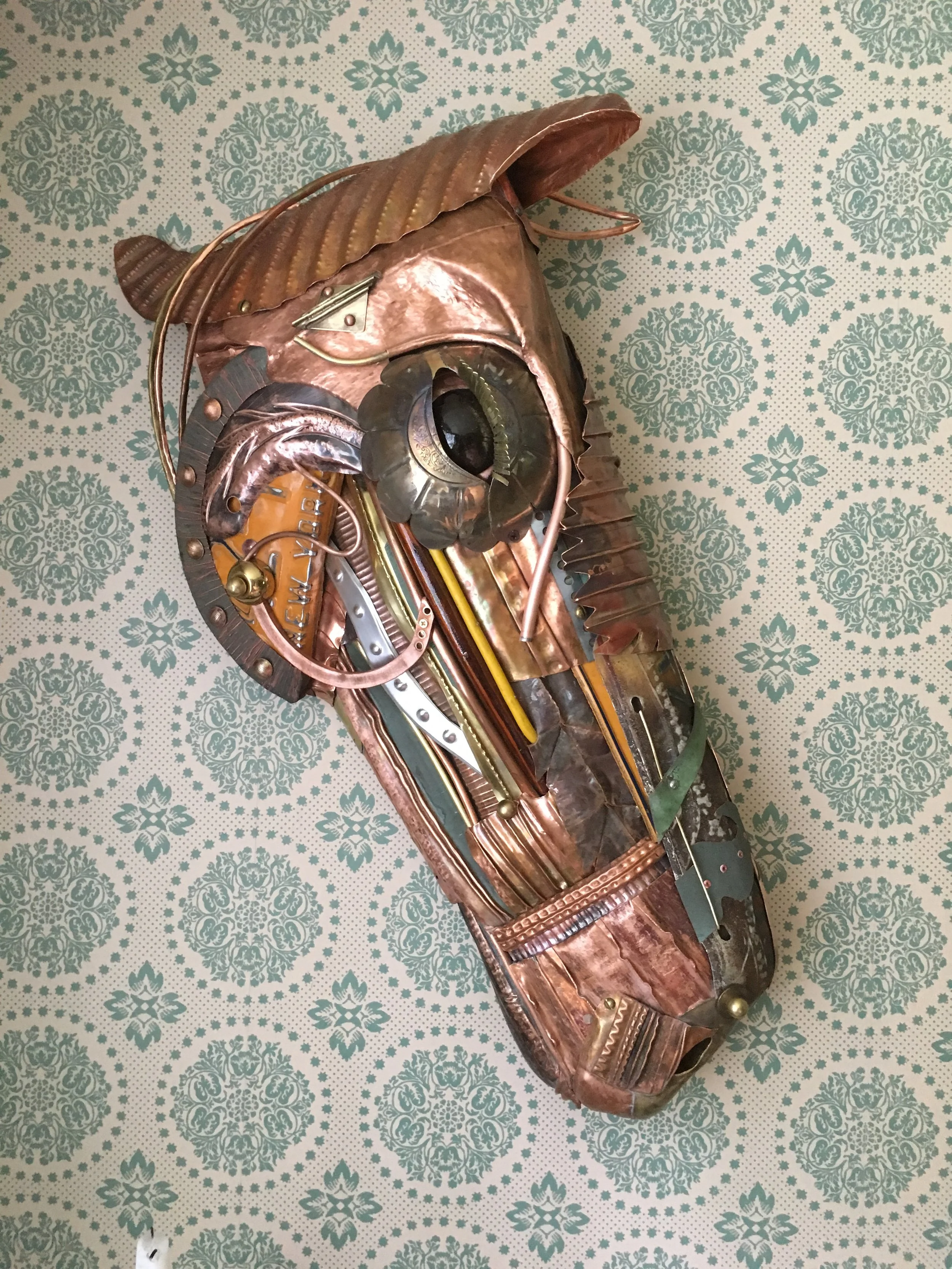 Recycled Equine  32"x19"x9"