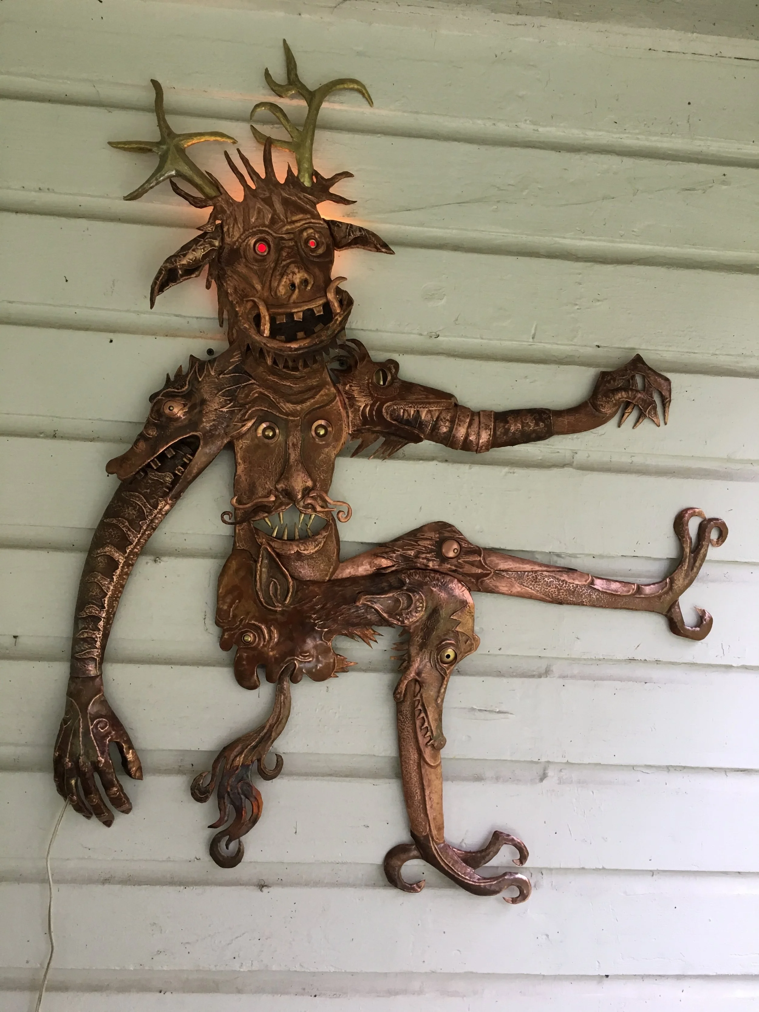 Daemon de demain  32" x 38" x 3"