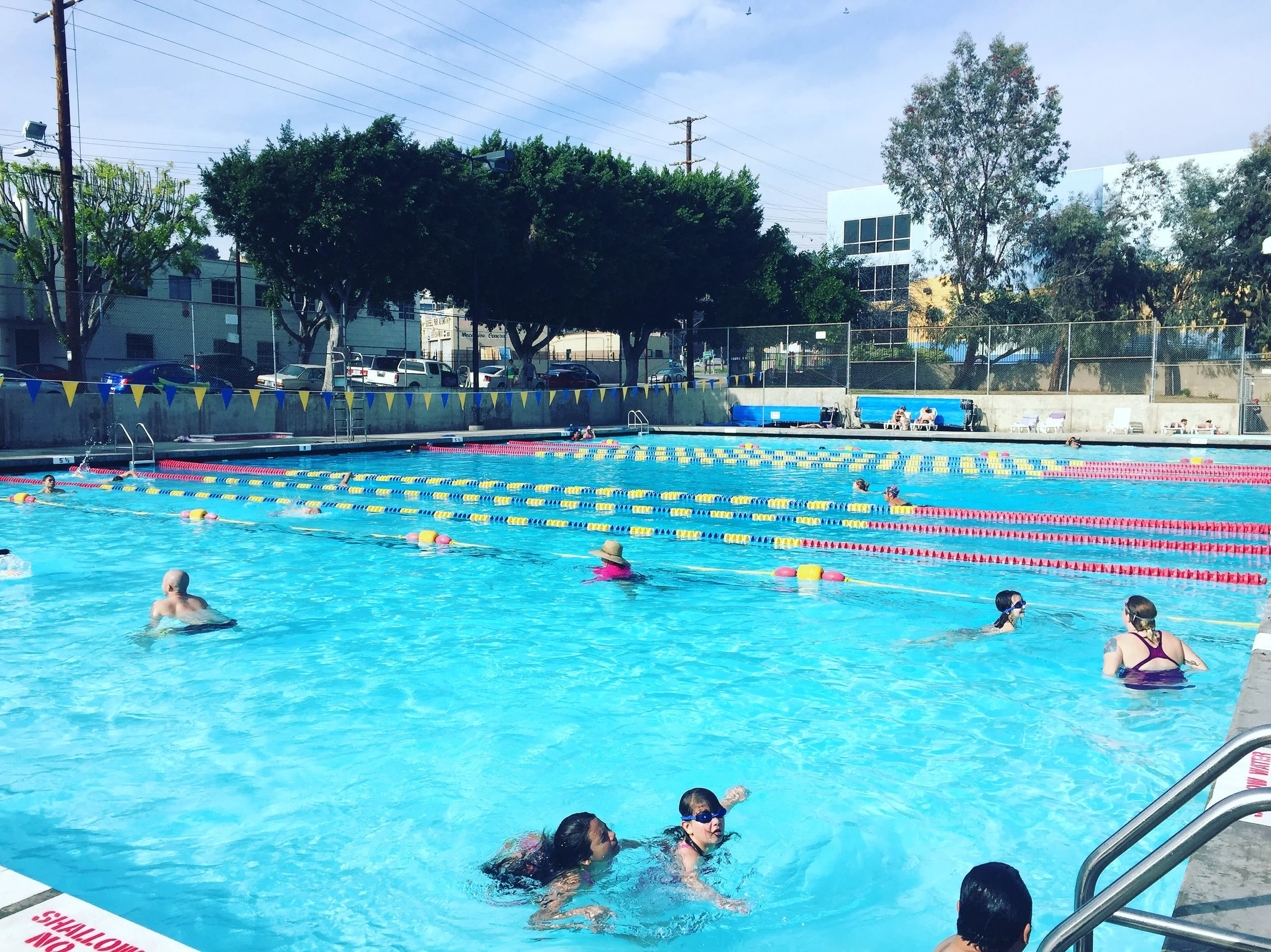 I LOVE SWIMMING!