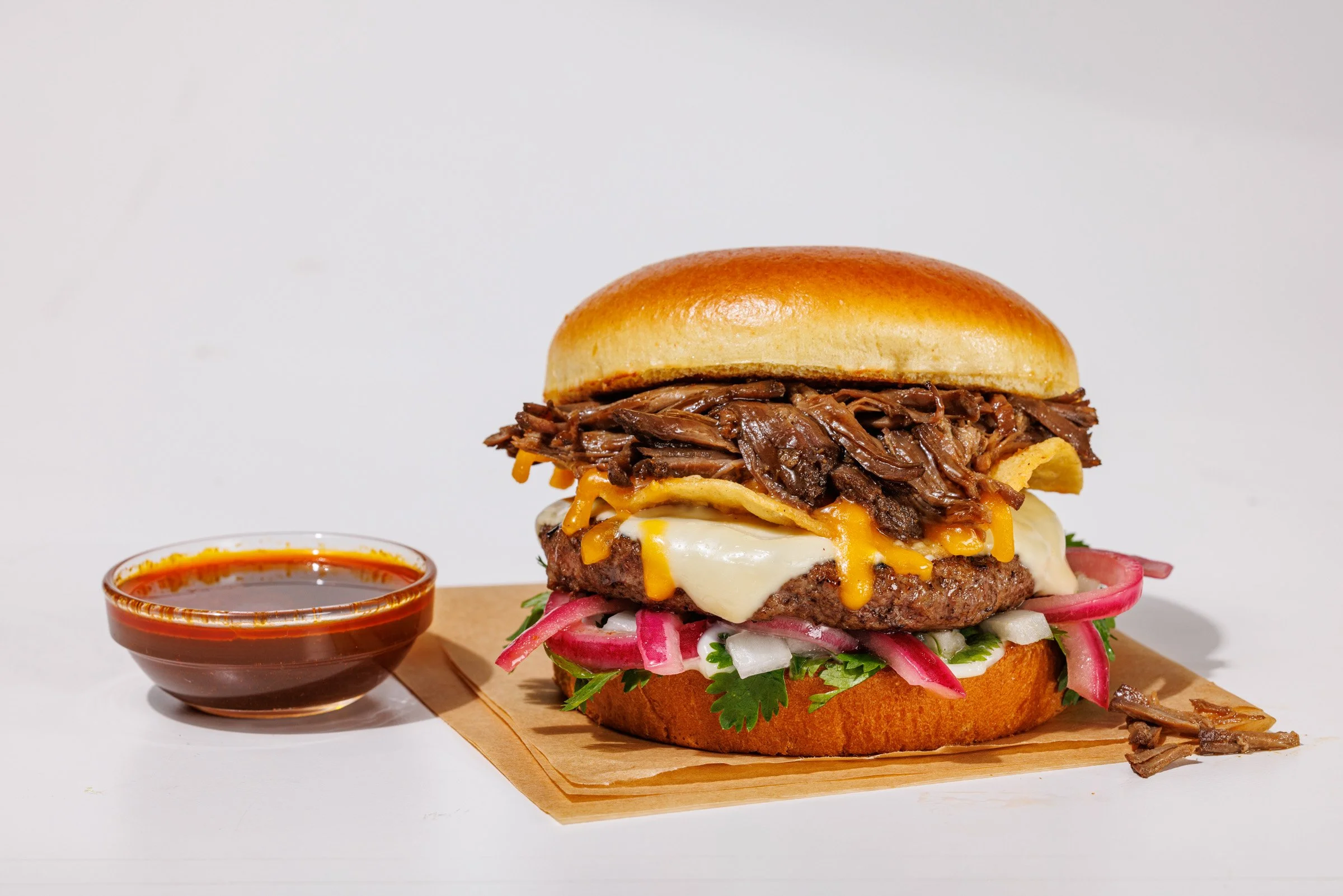 Quesa Birria Char Burger