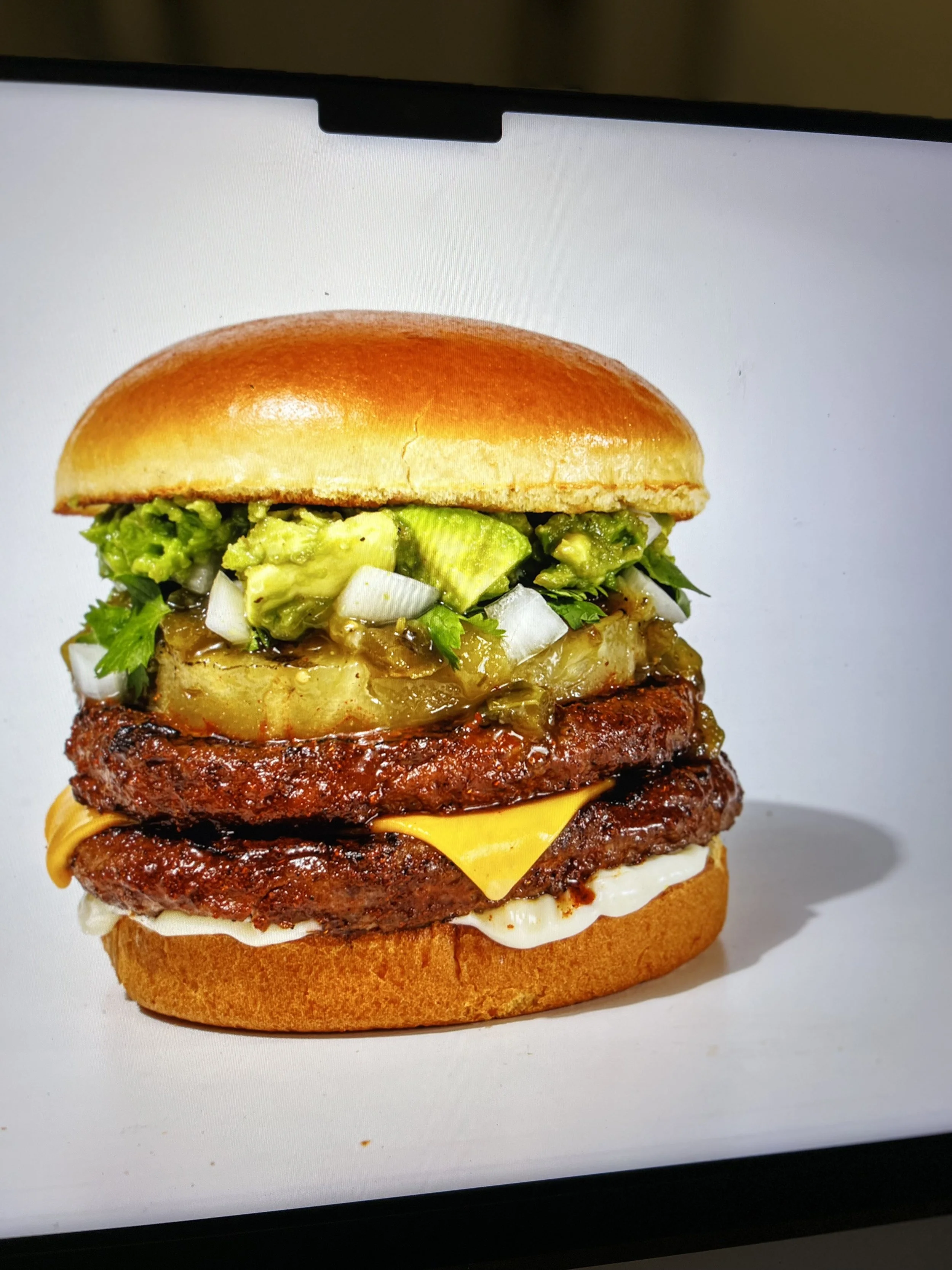 Al Pastor Double Char Burger