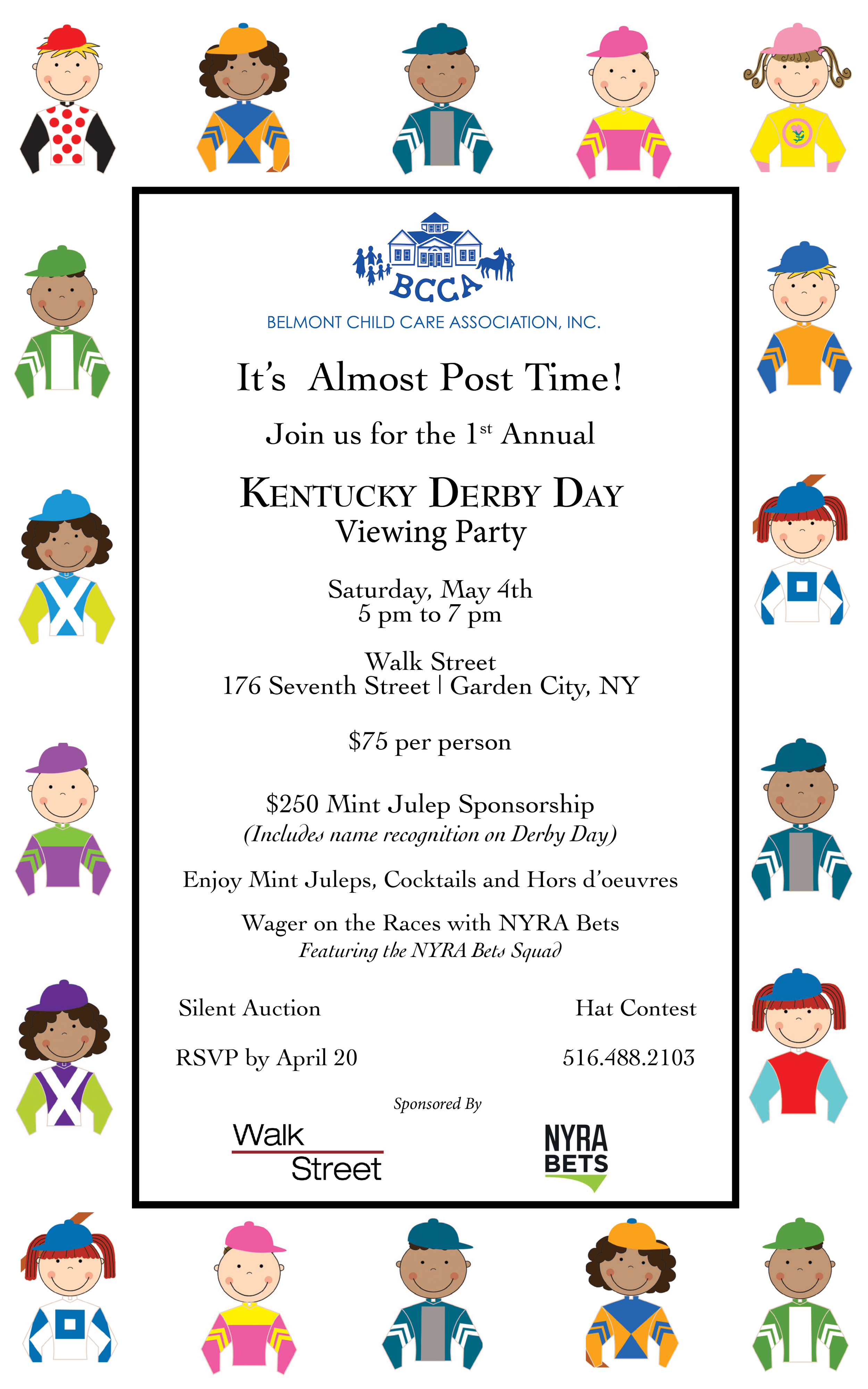 Bcca Kentucky Derby Viewing Party Belmont Child Care Association