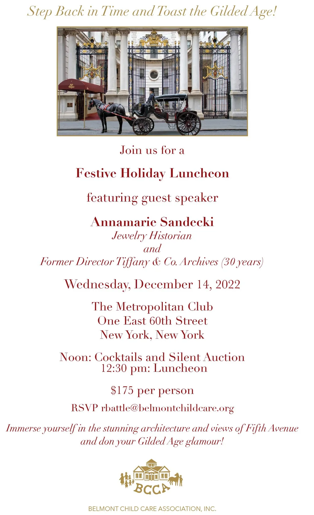 Spring Fling Hat Luncheon — Belmont Child Care Association, Inc.