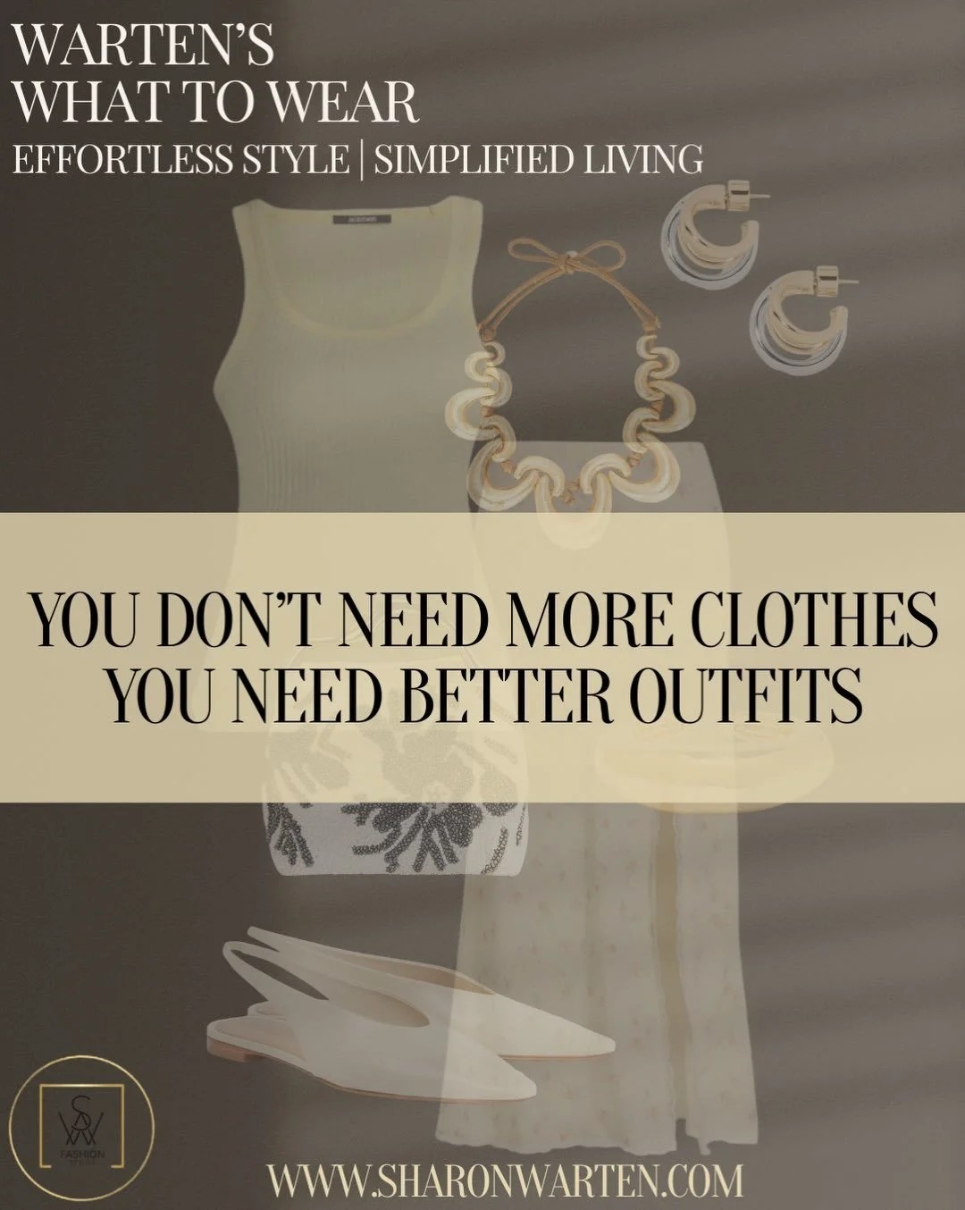 YOU DON&rsquo;T NEED MORE CLOTHES. YOU NEED BETTER OUTFITS
Effortless Style. Simplified Living. 
Shop https://shopmy.us/shop/collections/6874040
#luxurylifestyle #oldmoney #TimelessStyle #EffortlessStyle  #QuietLuxury capsulewardrobe OutfitFormulas