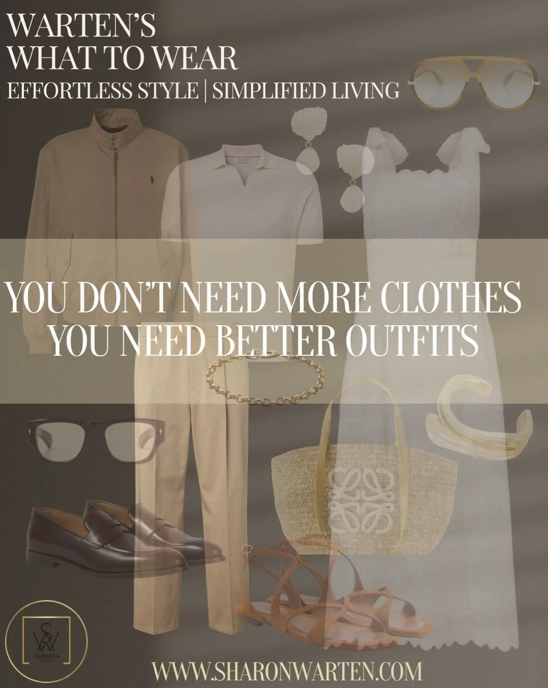 YOU DON&rsquo;T NEED MORE CLOTHES. YOU NEED BETTER OUTFITS. 
Effortless Style. Simplified Living. 

Shop https://shopmy.us/shop/collections/7140509

#luxurylifestyle #oldmoney #TimelessStyle #EffortlessStyle #QuietLuxury