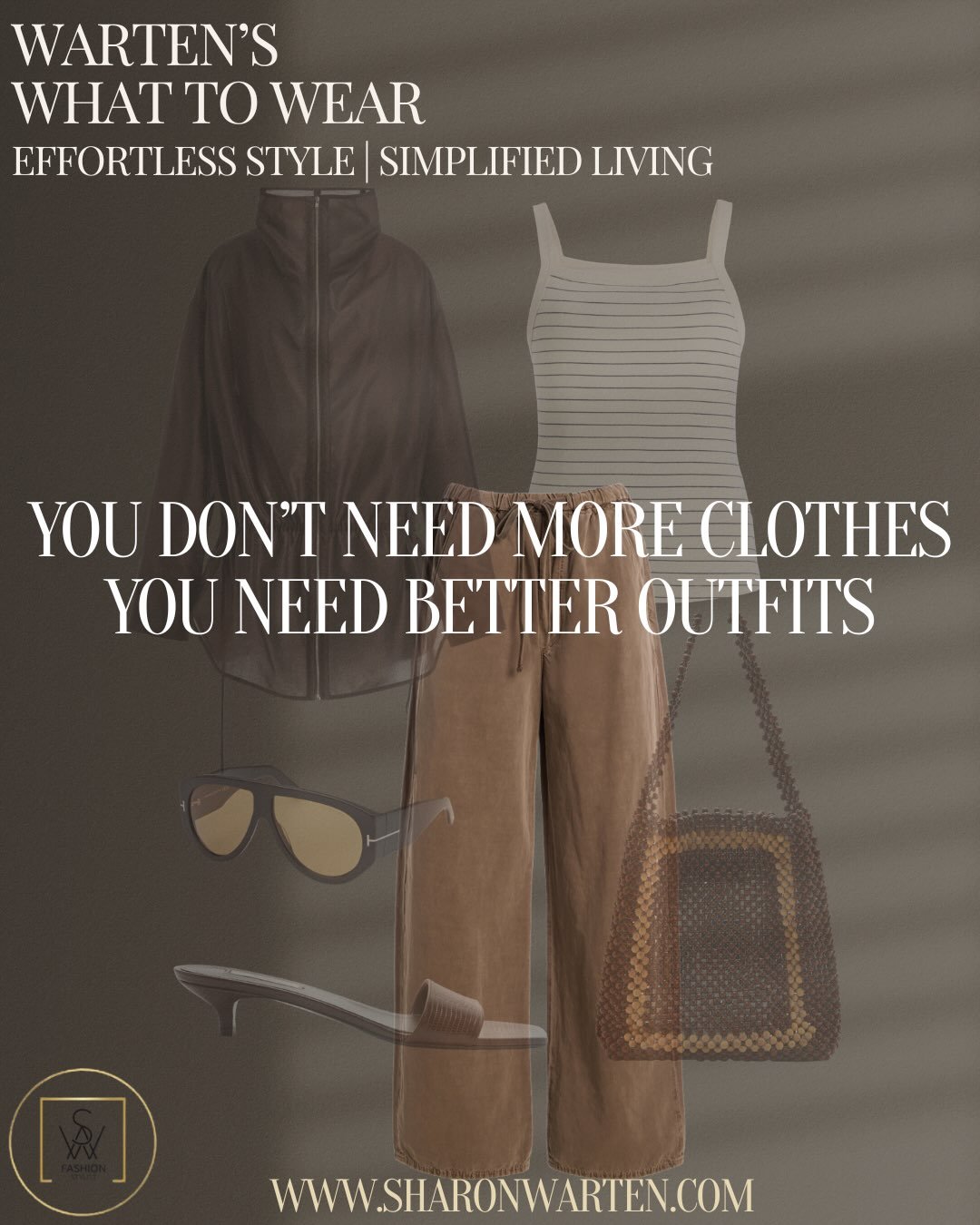 YOU DON&rsquo;T NEED MORE CLOTHES. YOU NEED BETTER OUTFITS. 
Effortless Style. Simplified Living. 
Shop https://shopmy.us/shop/collections/7235680 
#luxurylifestyle #oldmoney #TimelessStyle #EffortlessStyle  #QuietLuxury capsulewardrobe OutfitFormula