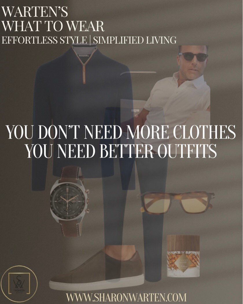 YOU DON&rsquo;T NEED MORE CLOTHES. YOU NEED BETTER OUTFITS. 
Effortless Style. Simplified Living. 

@collarsandcoclothing 

Shop https://shopmy.us/shop/collections/7396619 

#luxurylifestyle #oldmoney #TimelessStyle #EffortlessStyle  #QuietLuxury cap